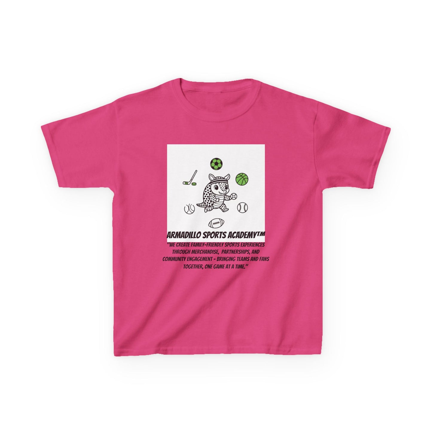 Kids Tee — "Future Star" Armadillo Sports Academy Youth T-Shirt