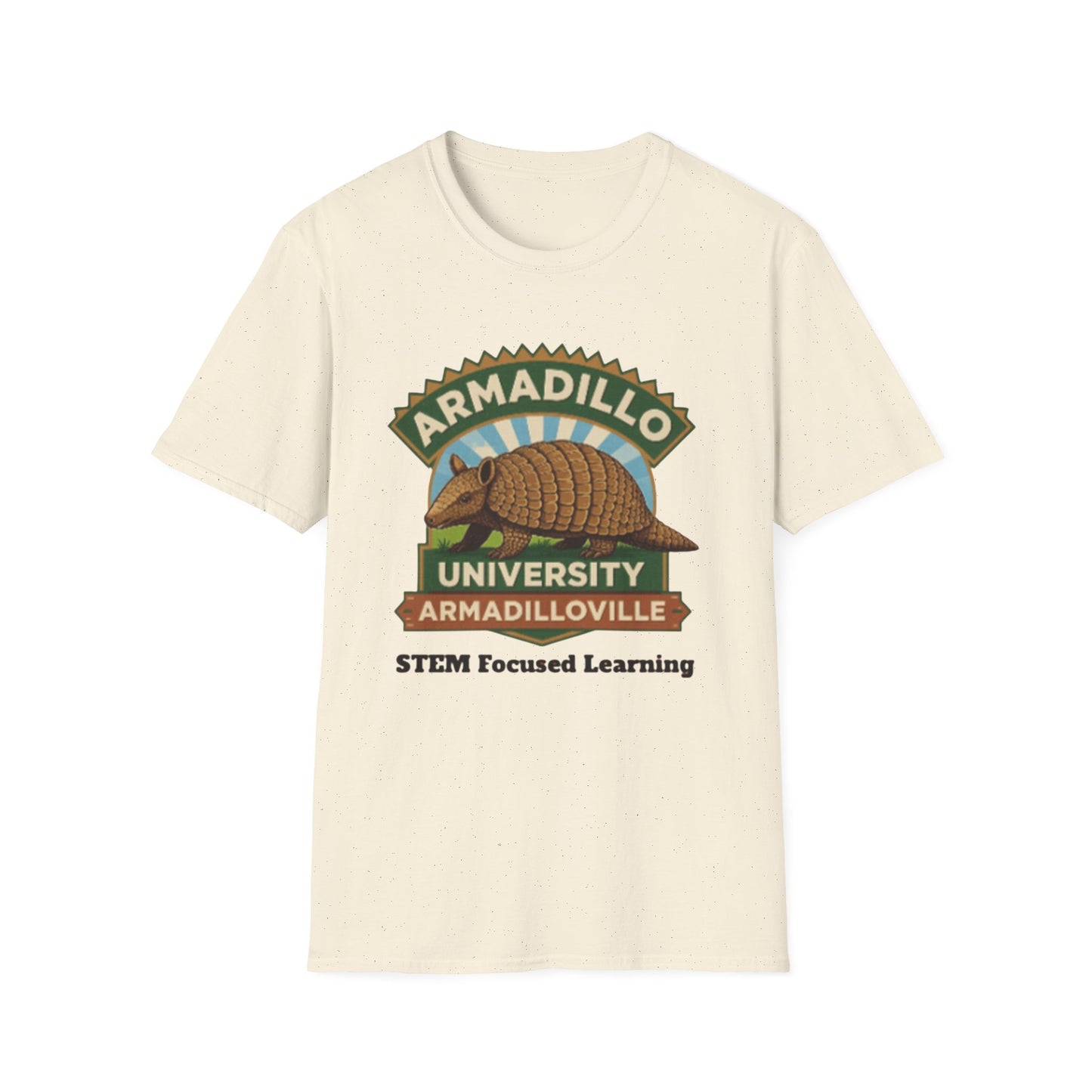 Armadillo University T‑Shirt | Armadilloville | STEM focused higher education
