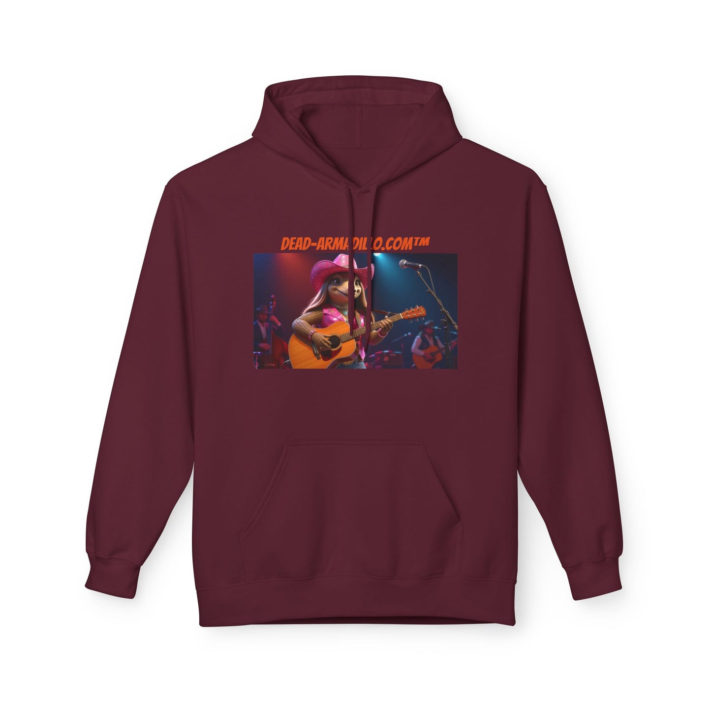 Custom Fleece Hoodie | created by  Dead-Armadillo.com™  | Unisex Midweight | Adult Sized |  Softstyle Fleece Hoodie