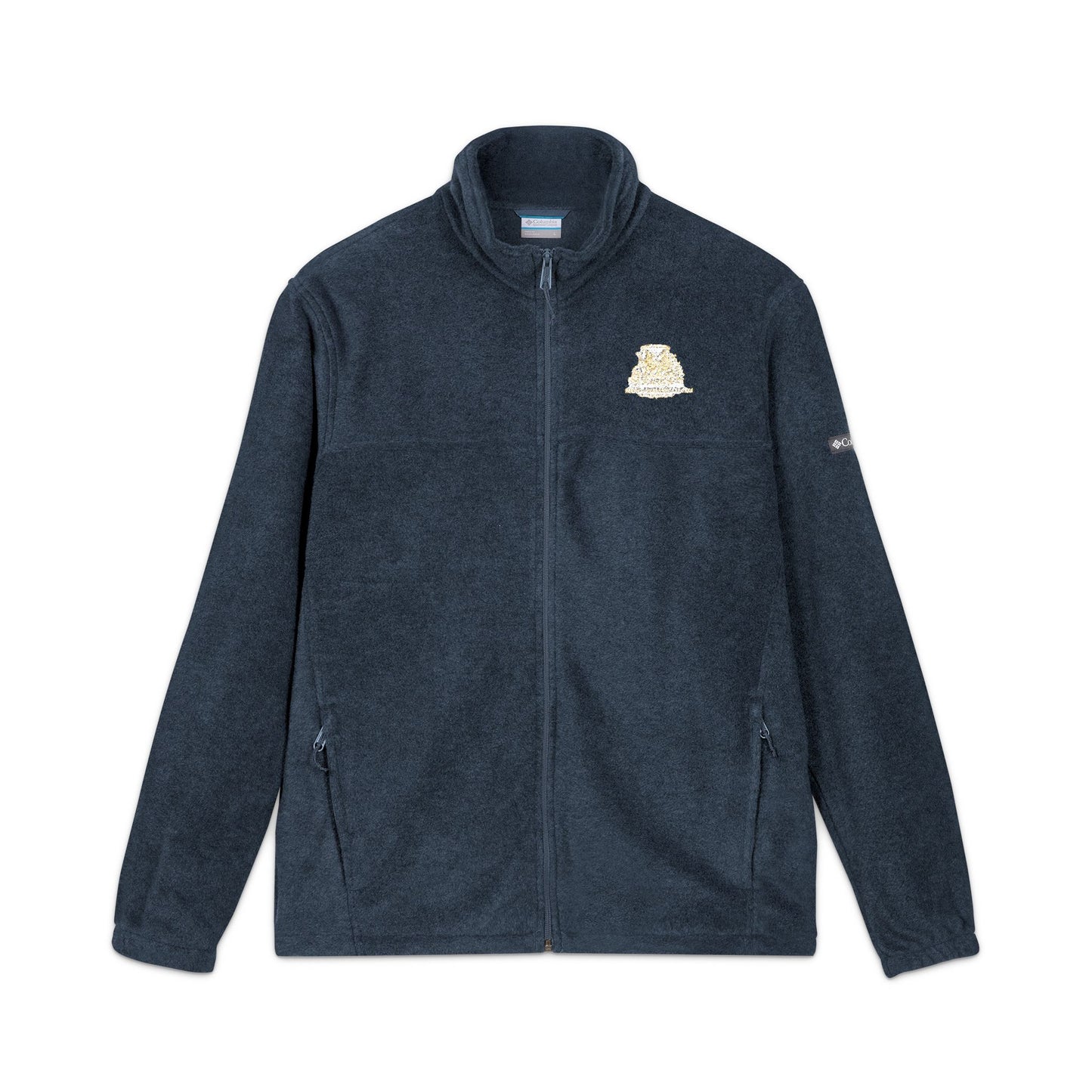 Women's Columbia Fleece Jacket | Custom Embroidered Golf Design | Quarter-Zip Pullover | Dead-Armadillo.com™