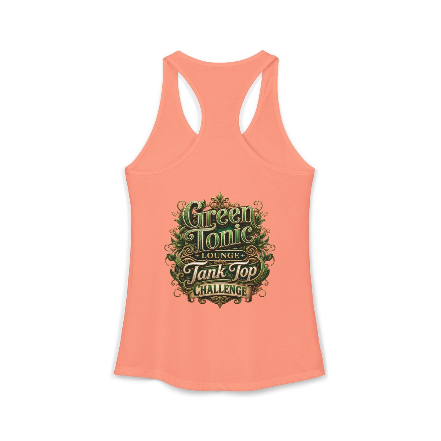 Women's Ideal Racerback Tank |  2 sided image Armadillo Studios™