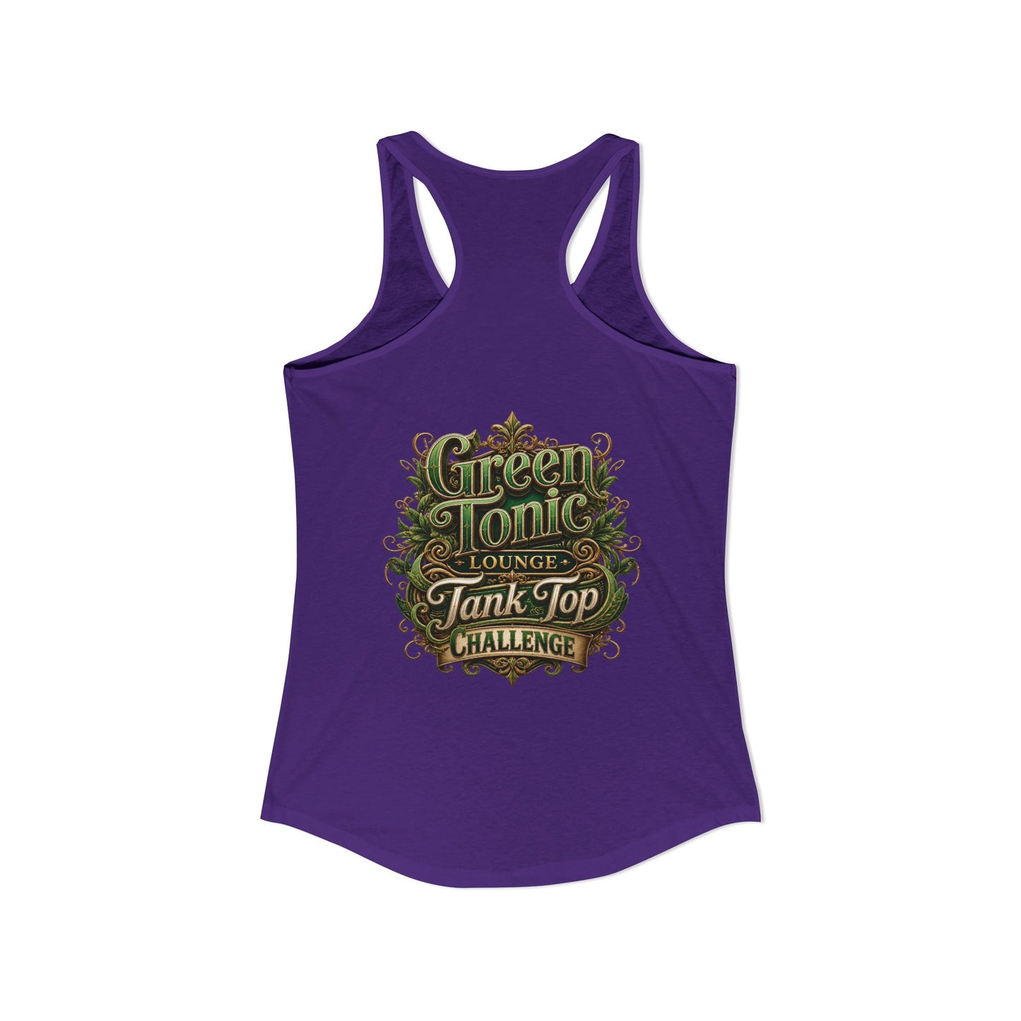 Women's Ideal Racerback Tank |  2 sided image Armadillo Studios™