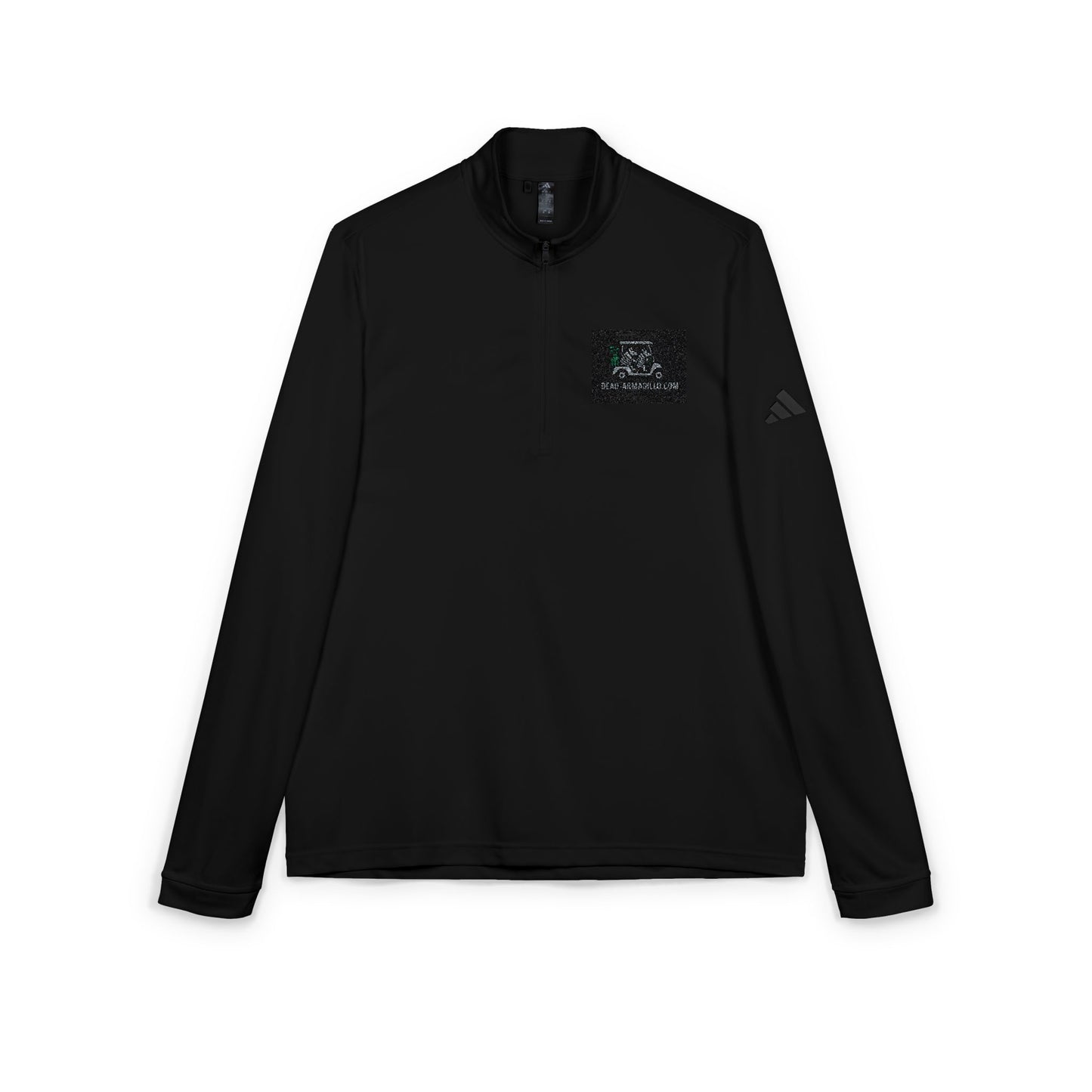 Quarter-Zip Pullover Men's | Adidas A401 | Custom Embroidered | Golf Themed