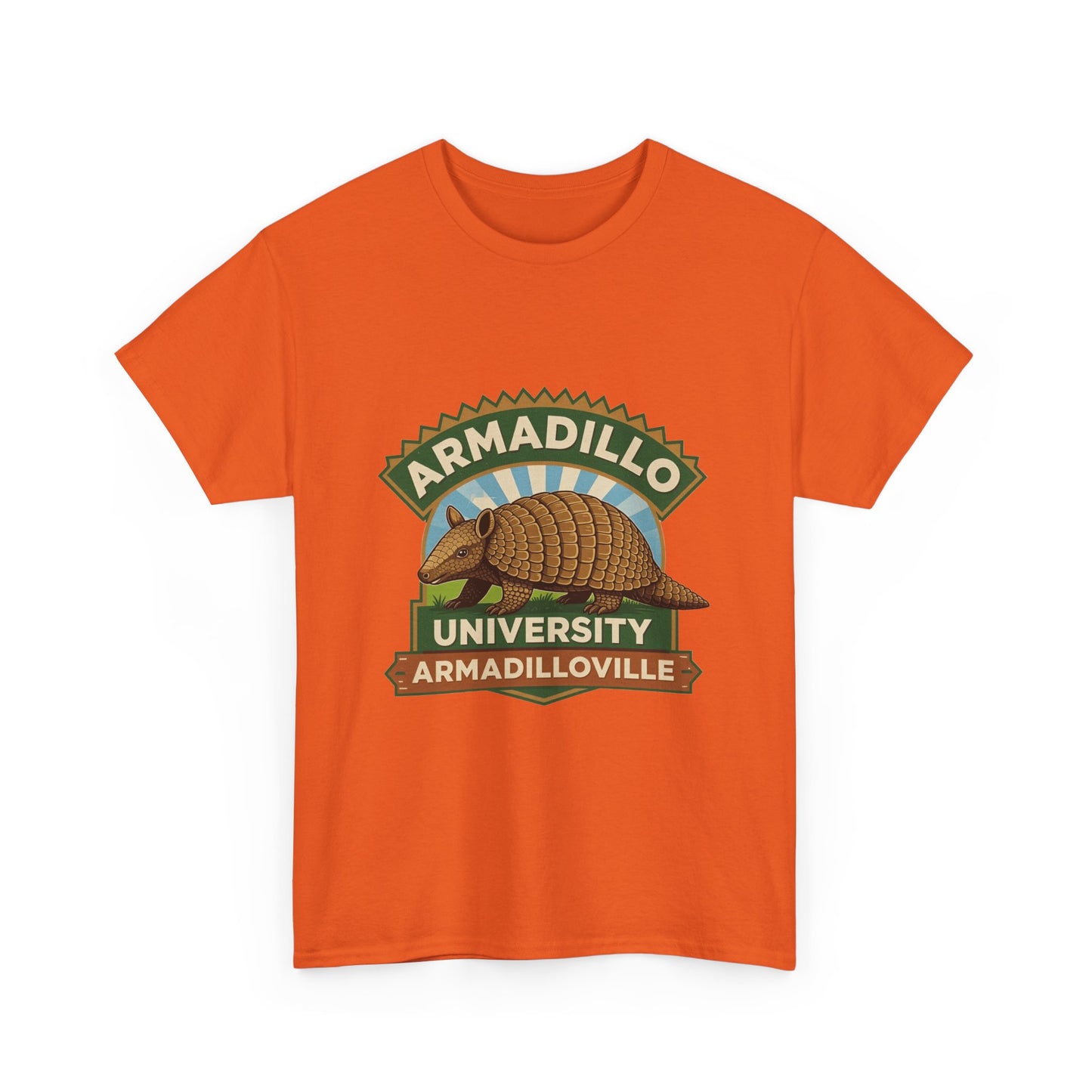 Unisex | Armadillo University Tee | Armadilloville | Custom Armadillo | College Shirt