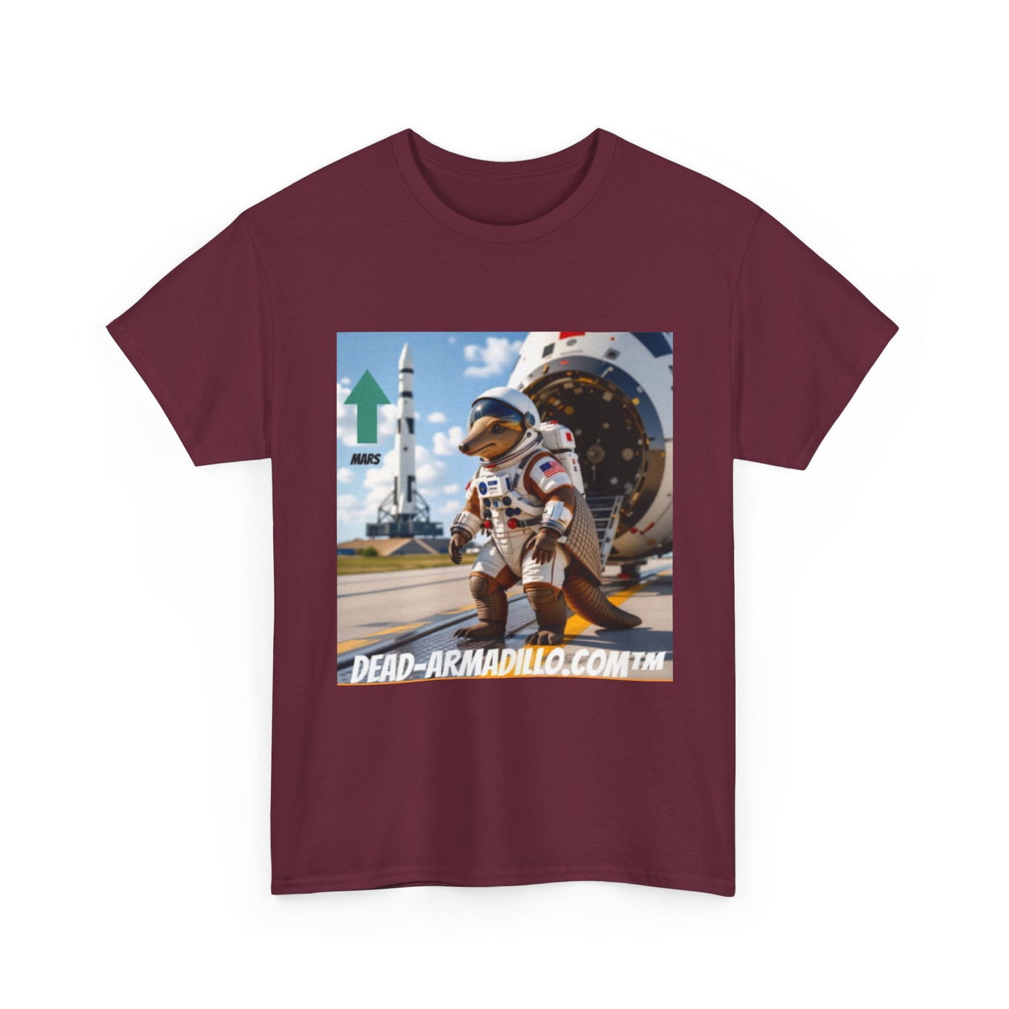 Astronaut Armadillo T-Shirt | Dead-Armadillo.com Space Collection