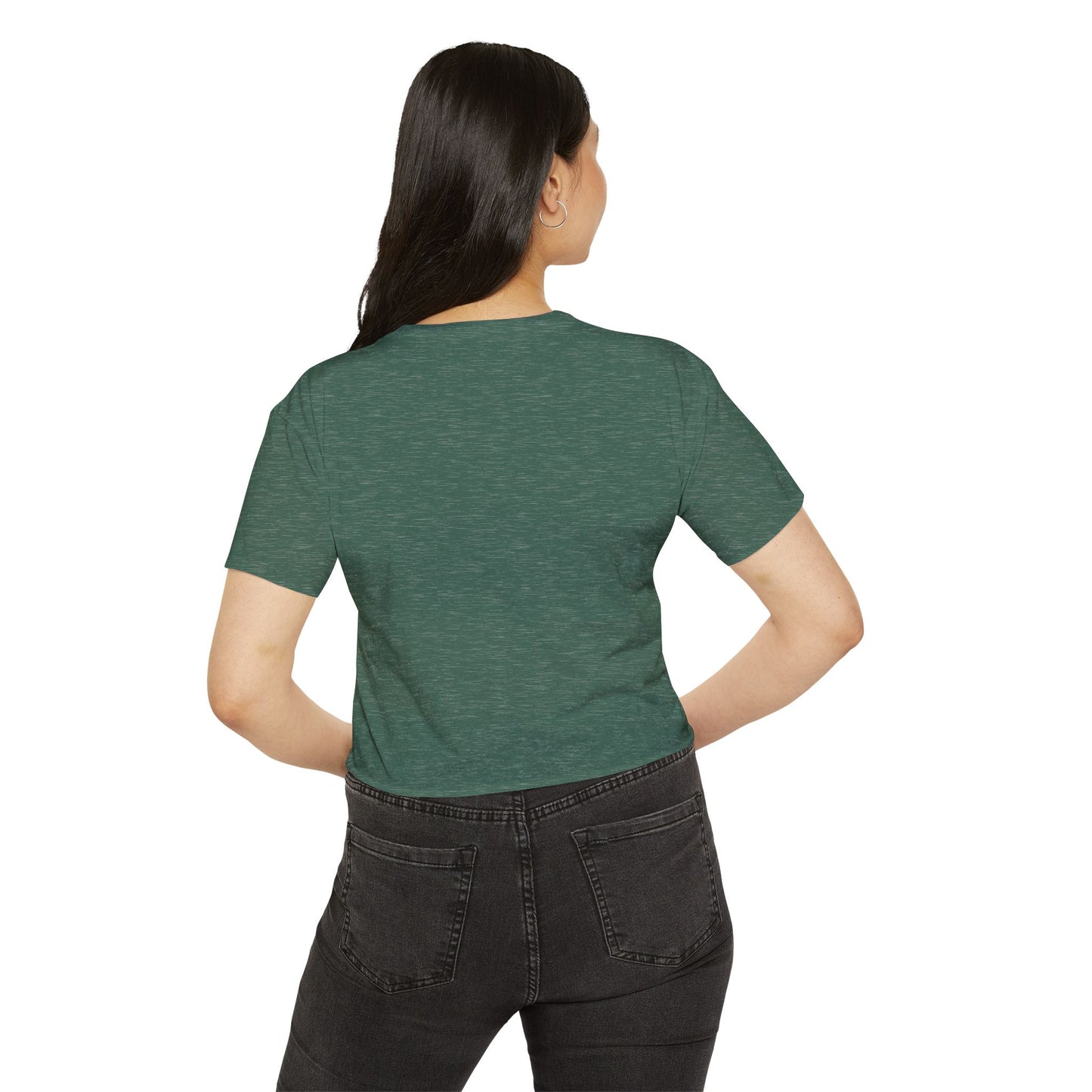 Armadillo Pumpkin Patch Crop Top — Women’s Halloween Festival Tee
