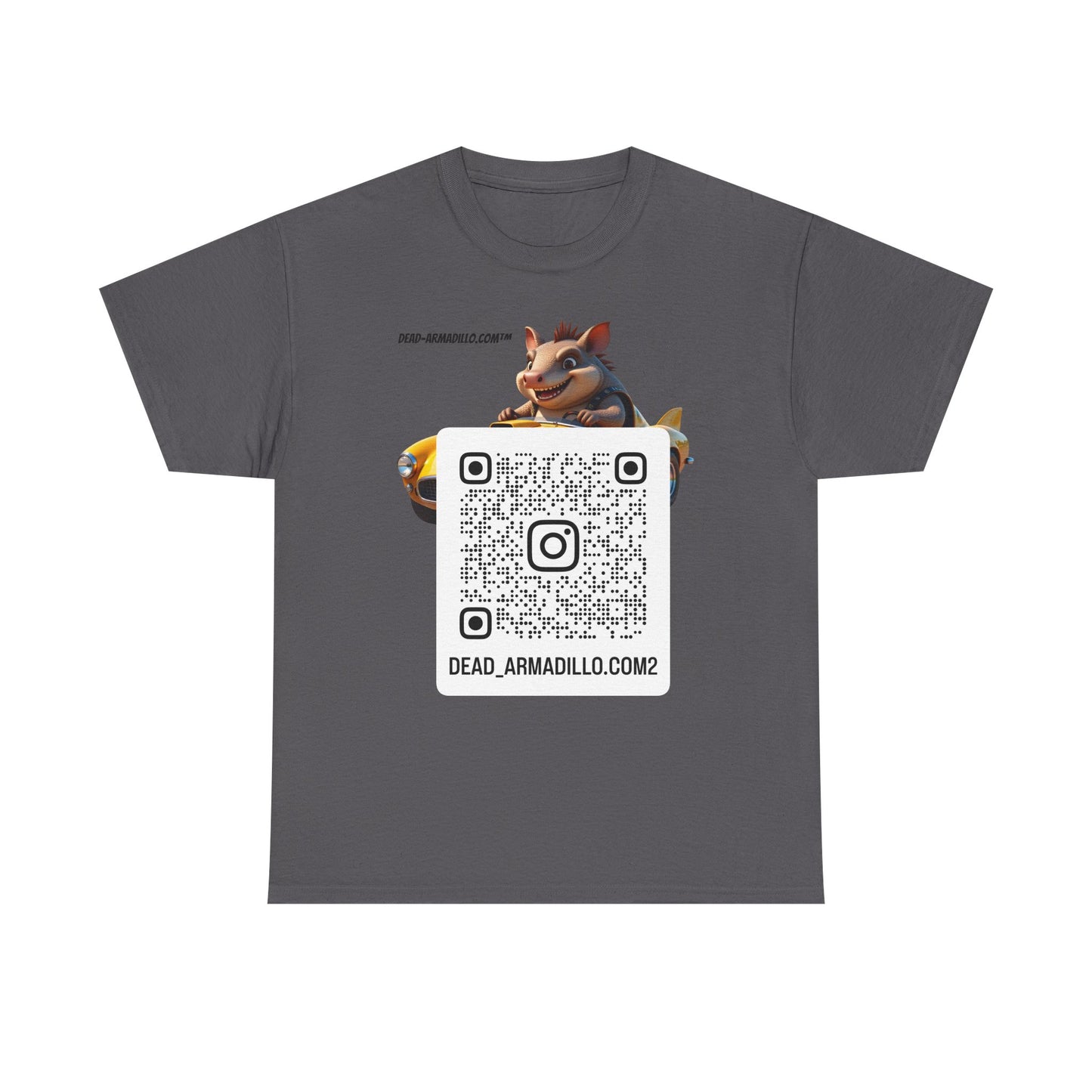 Dead-Armadillo.com™ | Unique Race Day Apparel | Funny Graphic | Cotton Shirt for Car Lovers