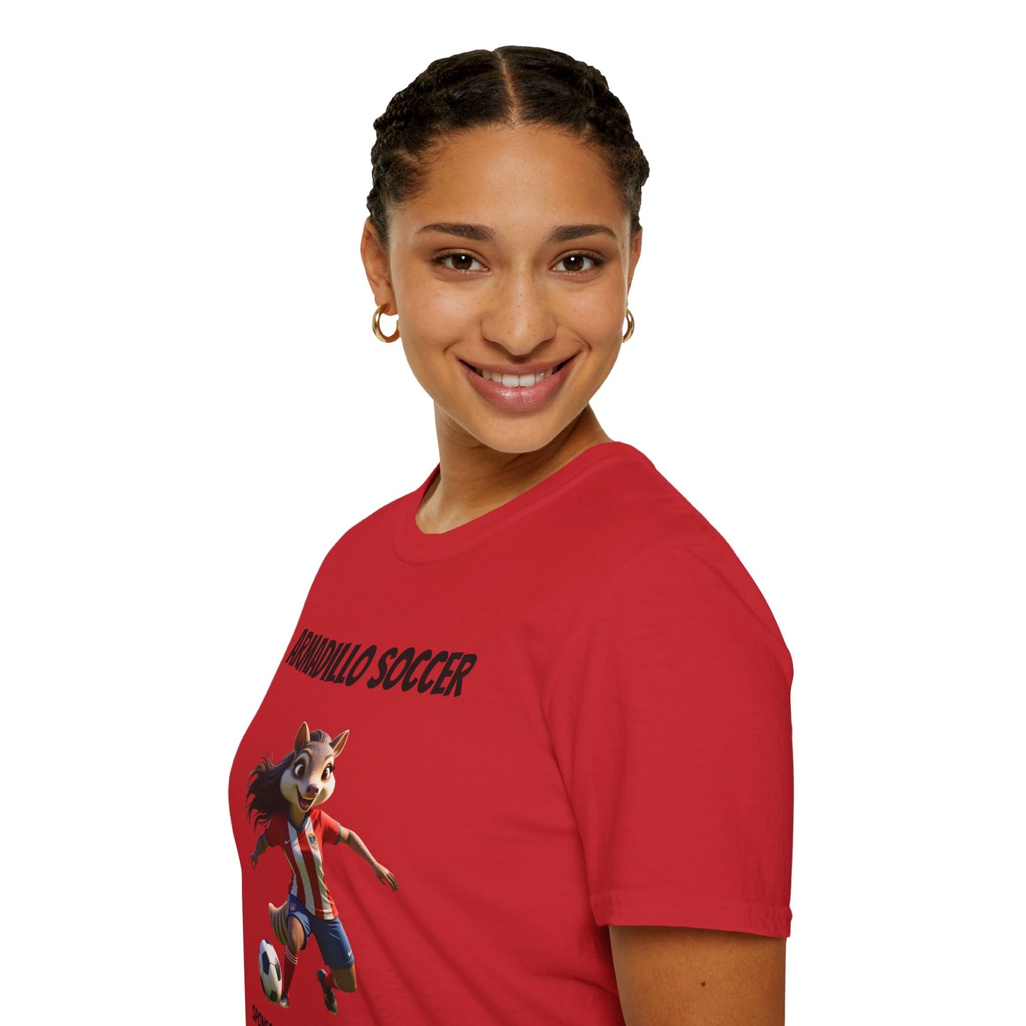Armadillo Soccer Team T-Shirt  | Adults - Teens | Soccer Fans