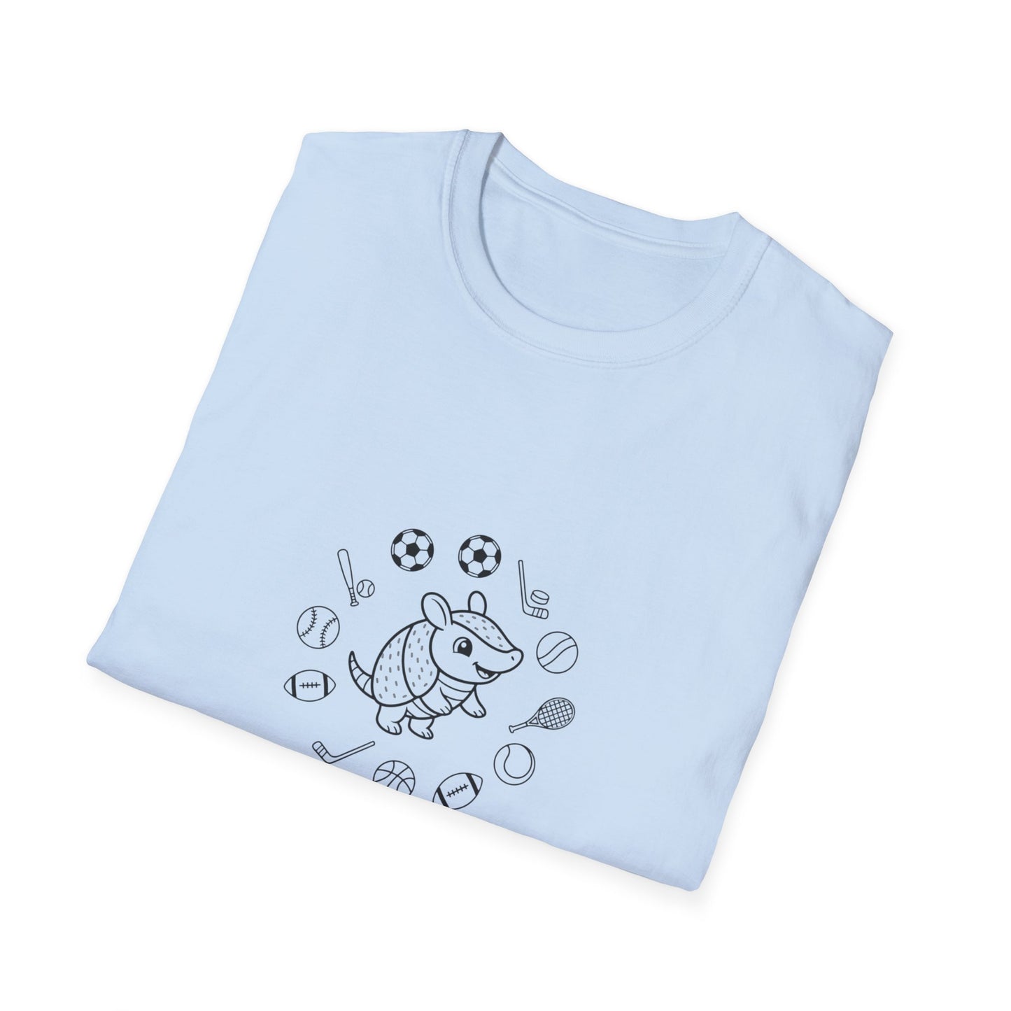 Armadillo Sports Academy T-Shirt — Unisex Adult Sports Team Tee