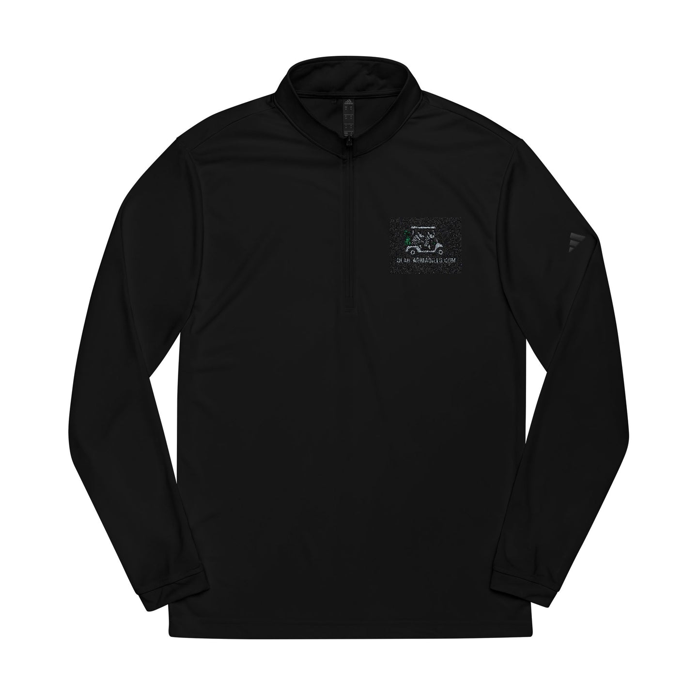 Quarter-Zip Pullover Men's | Adidas A401 | Custom Embroidered | Golf Themed