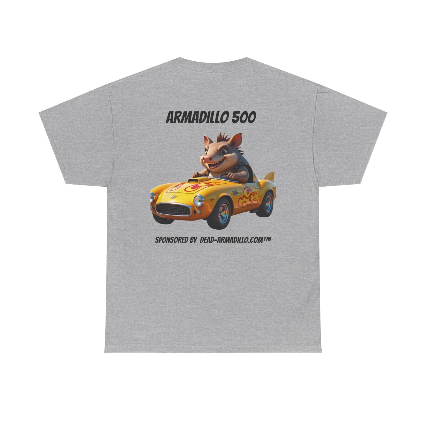 Dead-Armadillo.com | Car Racing Team | Fun Gift for Car Lovers | Unisex Cotton Shirt for Birthdays, Casual Wear, Road Trip Tee