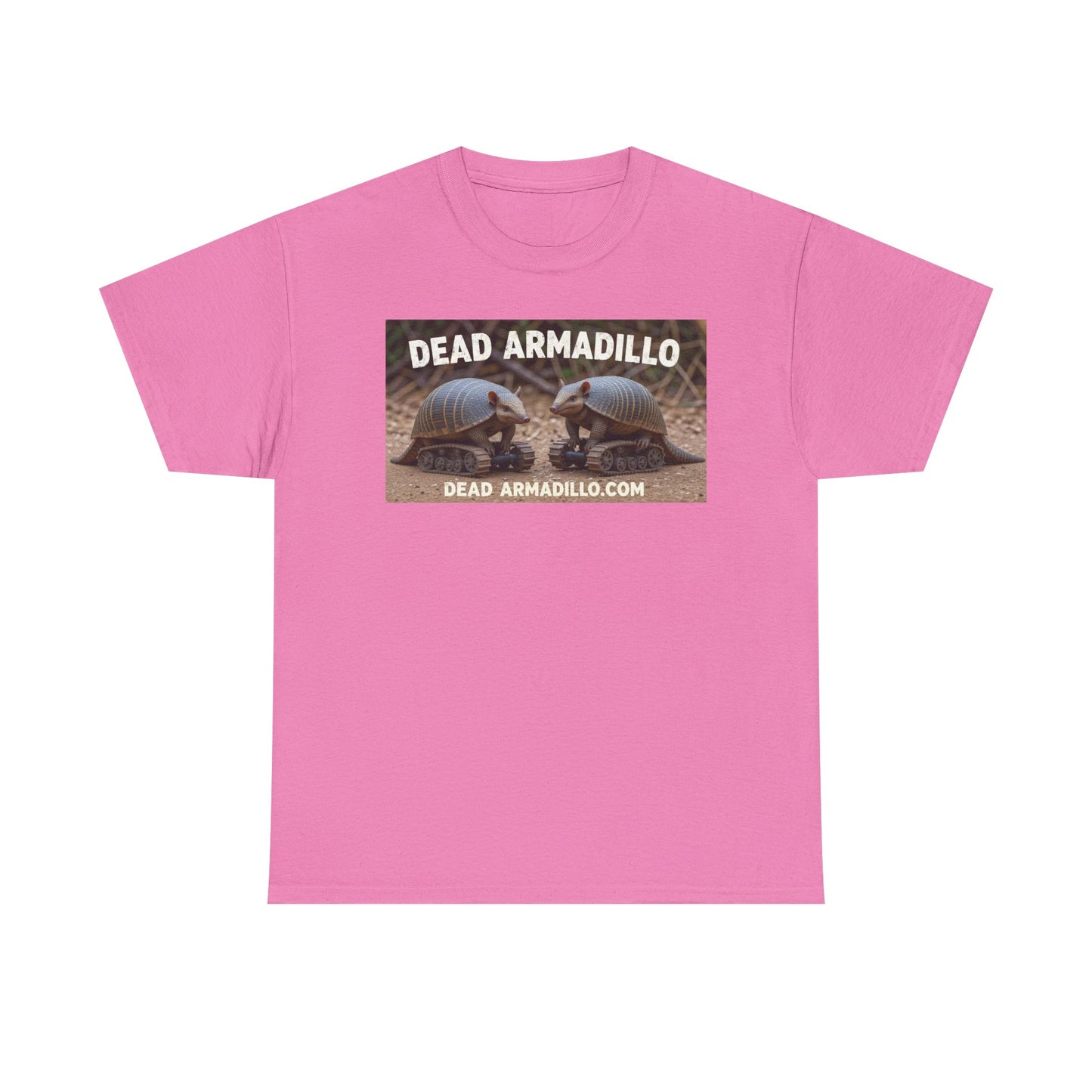 Unisex Funny Dead Armadillo Tee | Perfect for Animal Lovers | Casual Wear | Graphic Tee | Gift for Friends| Humorous T-Shirt |  Dead-Armadillo.com™