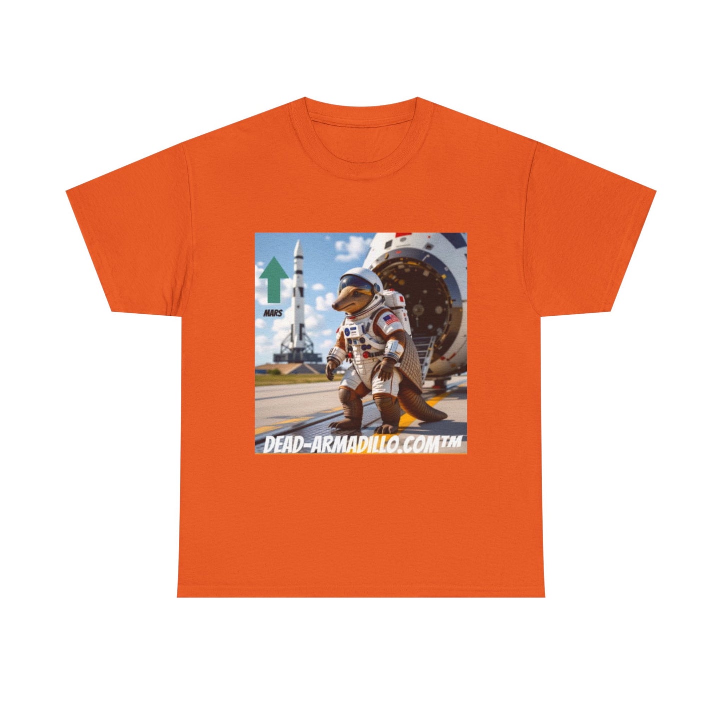 Astronaut Armadillo T-Shirt | Dead-Armadillo.com Space Collection