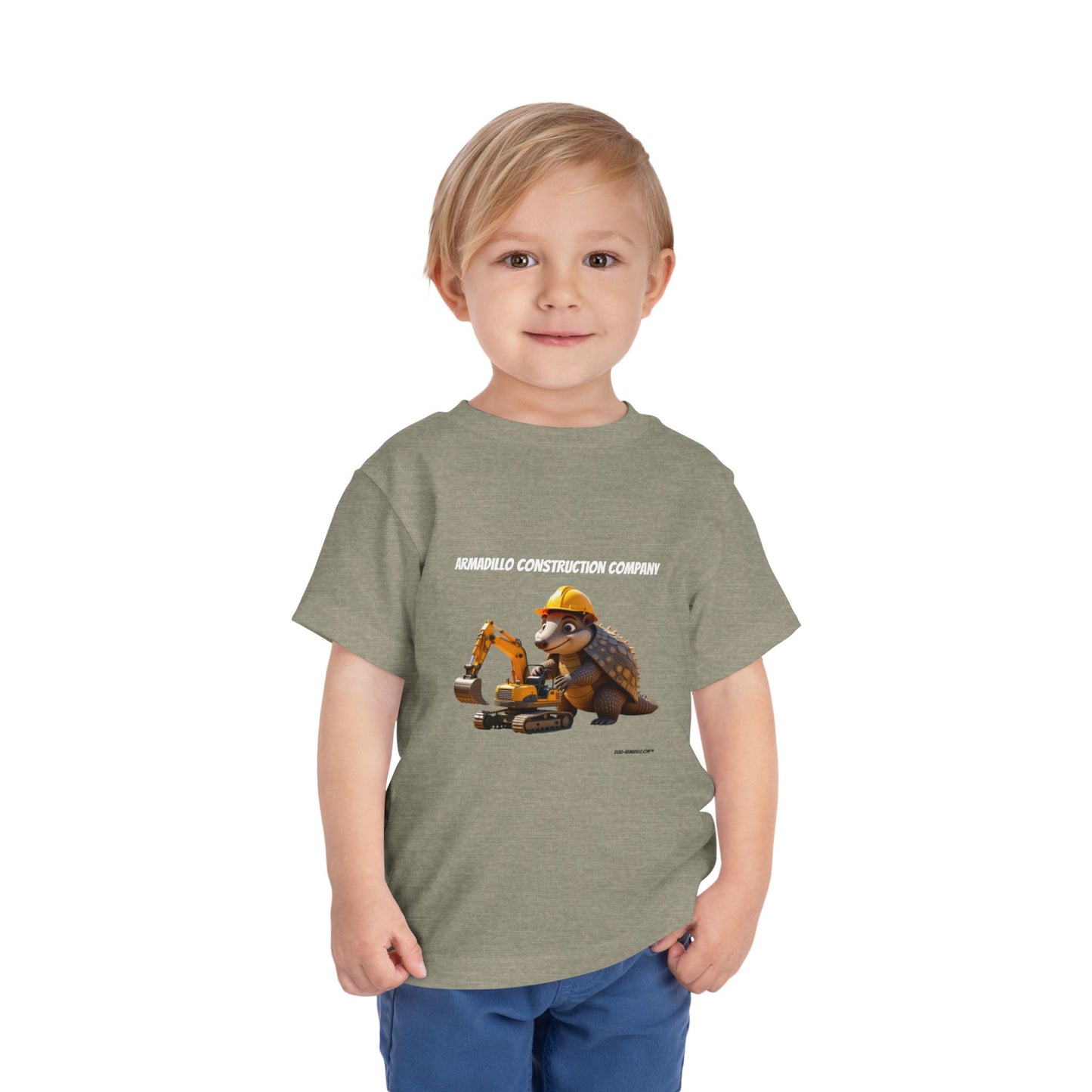 "Dead-Armadillo.com™ | Toddler Tee | Armadillo Construction Crew | Family Matching Collection"