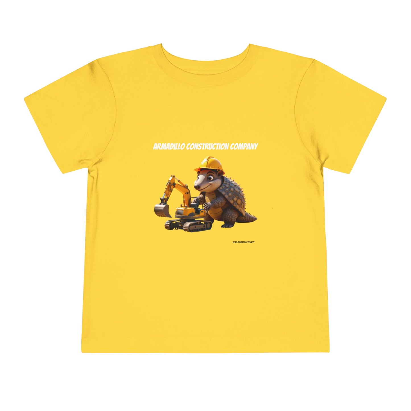 "Dead-Armadillo.com™ | Toddler Tee | Armadillo Construction Crew | Family Matching Collection"