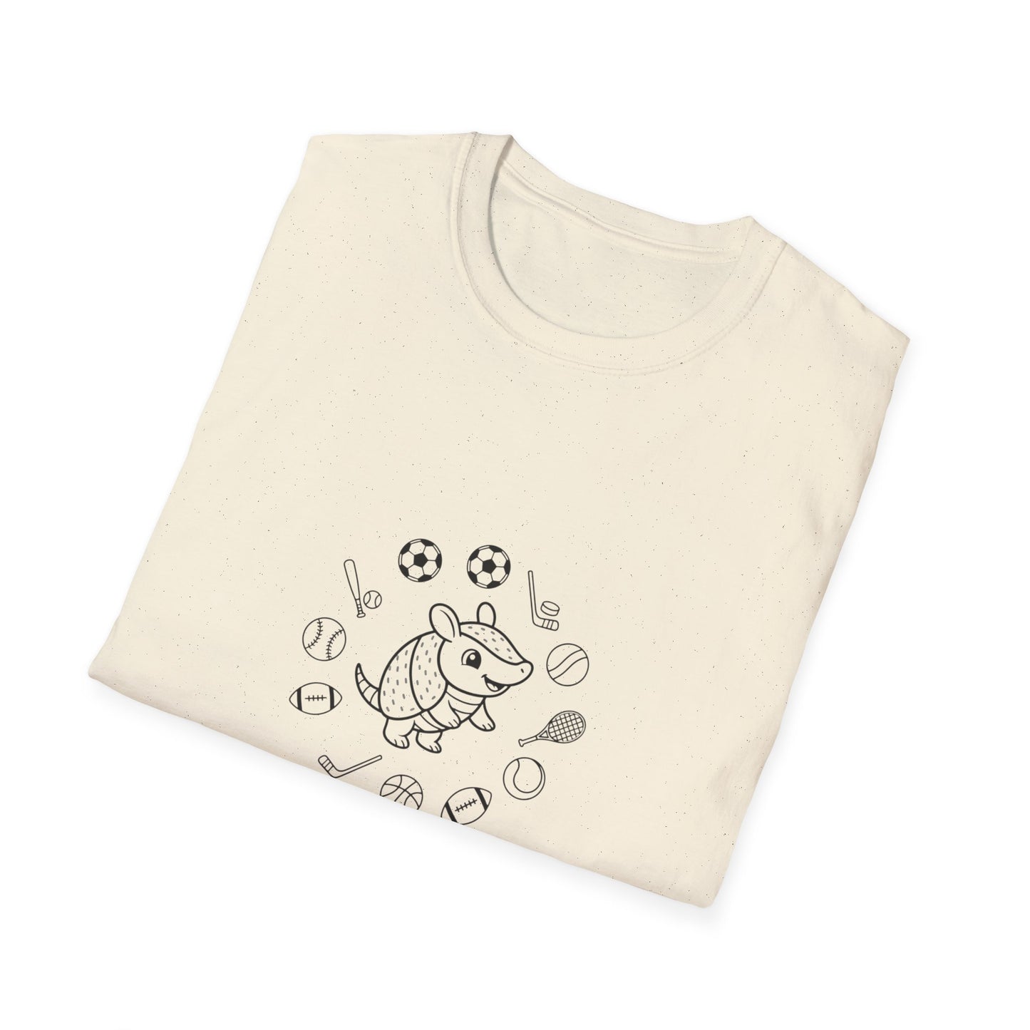 Armadillo Sports Academy T-Shirt — Unisex Adult Sports Team Tee