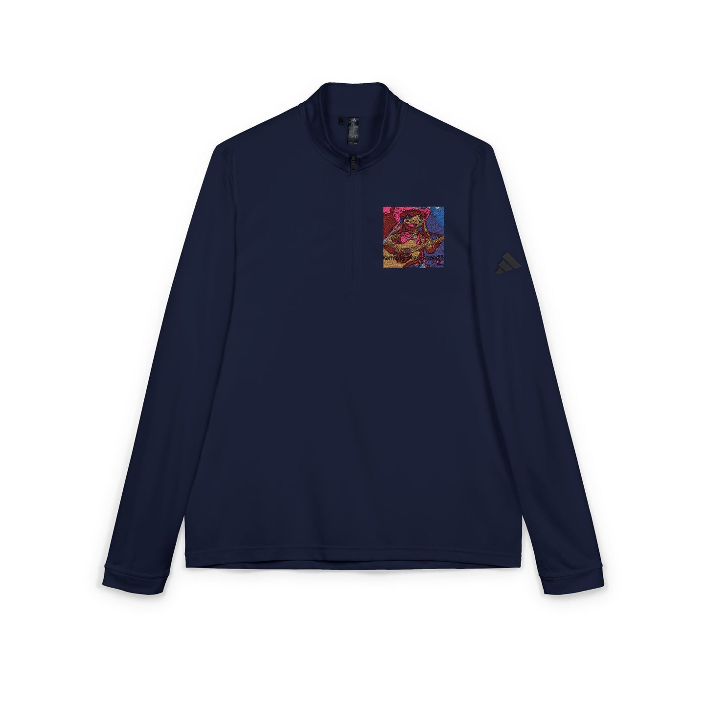 adidas A401 | Custom Embroidered | Quarter-Zip Pullover | Tribute Addition |  Dead-Armadillo.com™