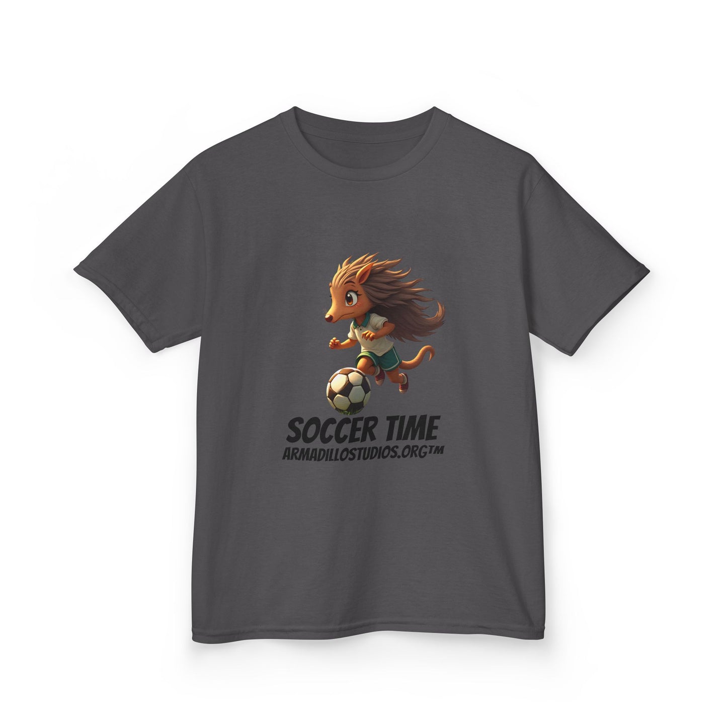 Kids Soccer | Armadillo themed | T-Shirt for Boys & Girls