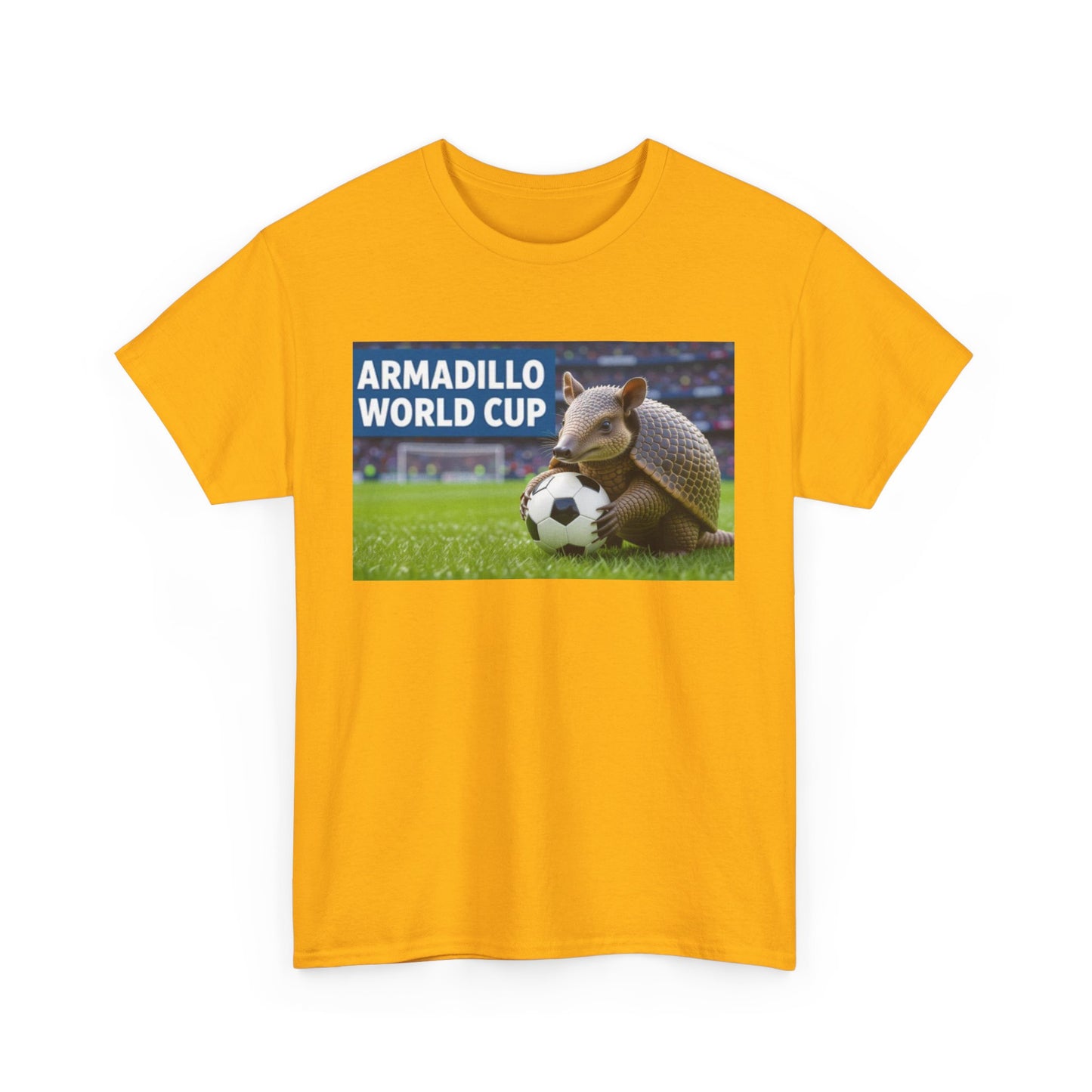 "Armadillo Soccer pic | The Center| World Cup Bound | Funny Soccer Shirt | Quirky & Whimsical"