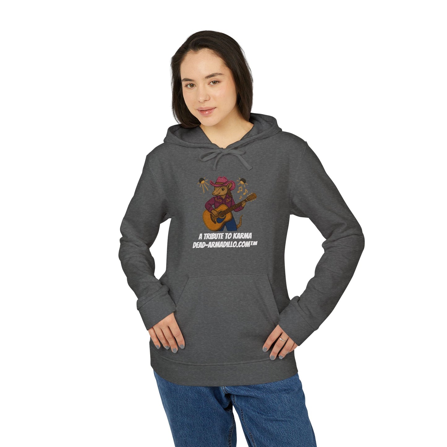 adidas A432 | Custom Embroidered | Unisex Fleece Hoodie | Karma Tribute