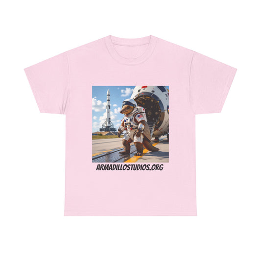 Astronaut Armadillo T-Shirt | ArmadilloStudios.org  | Space Collection