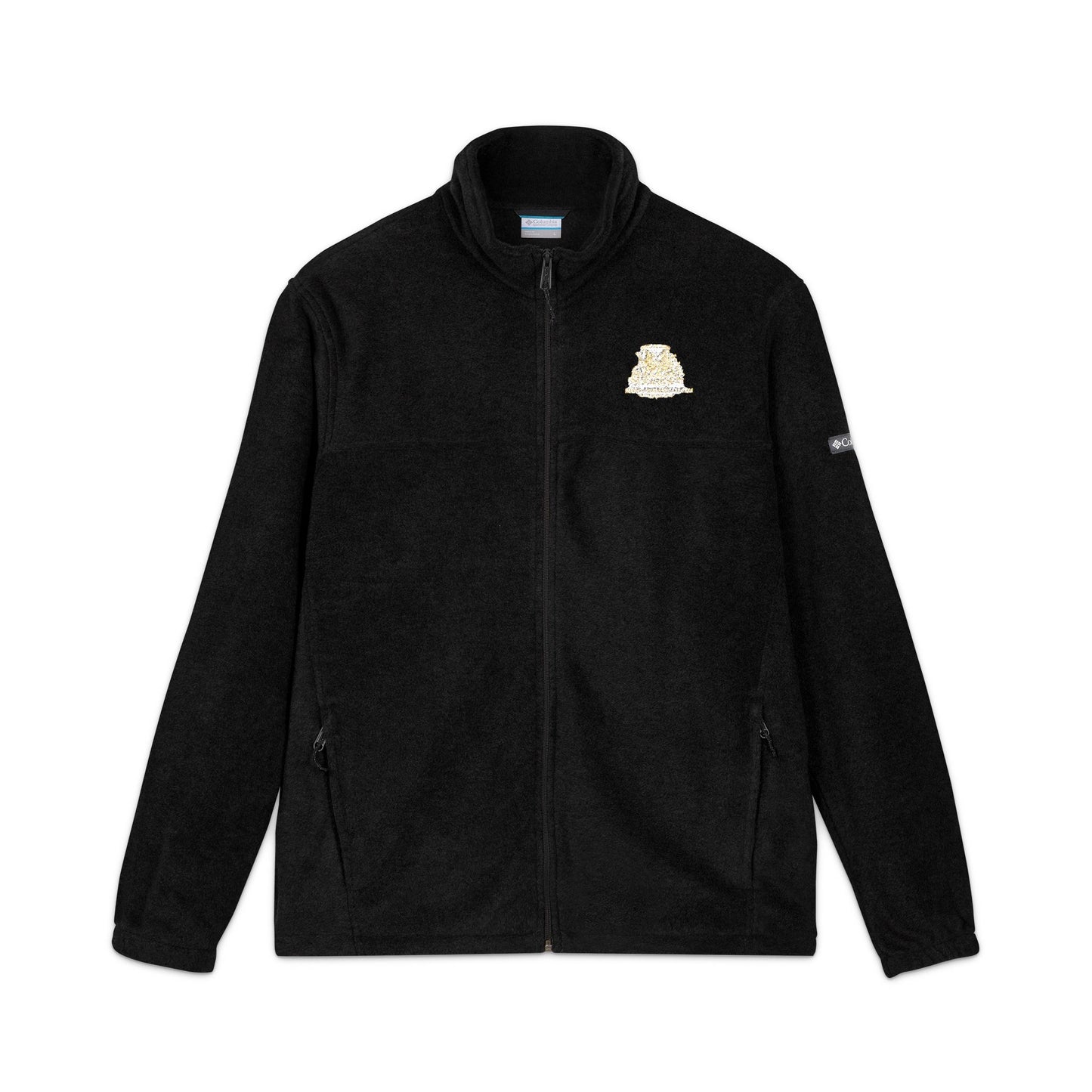 Women's Columbia Fleece Jacket | Custom Embroidered Golf Design | Quarter-Zip Pullover | Dead-Armadillo.com™