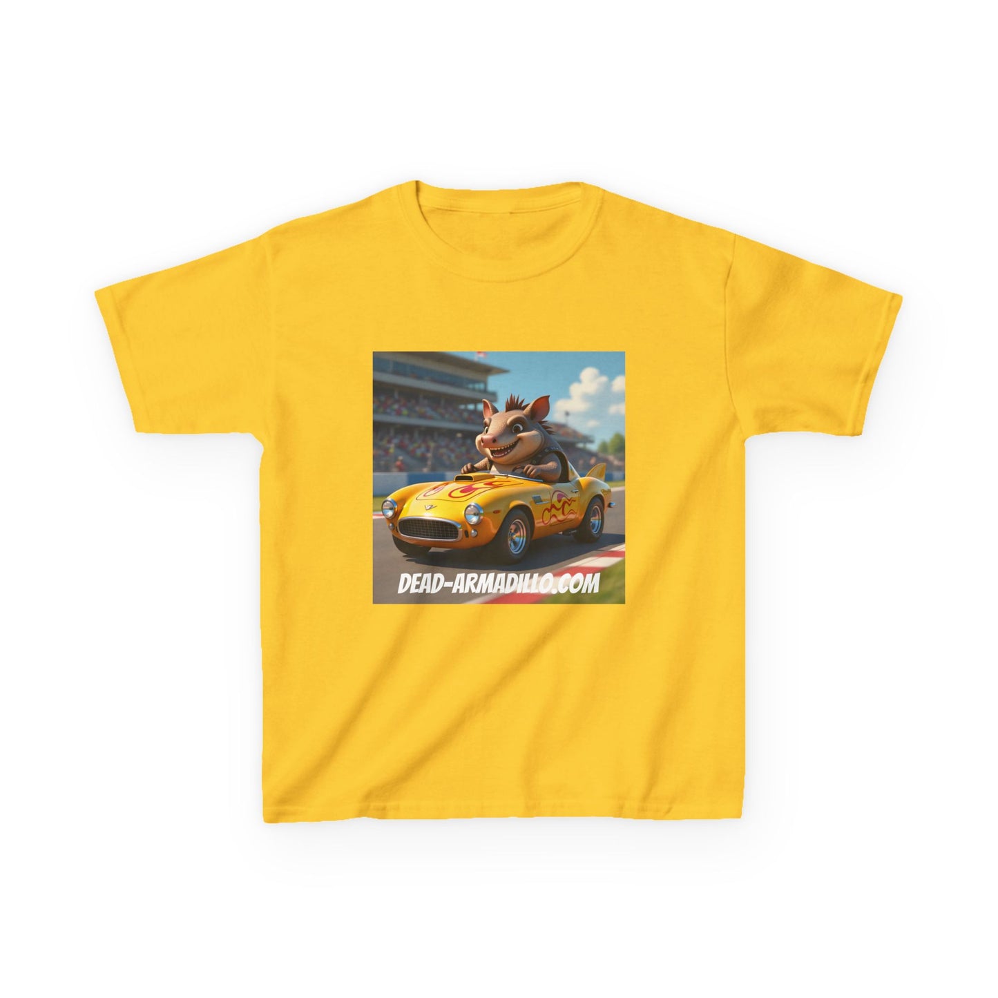 Kids Racing Car Tee | Armadillo Driver |