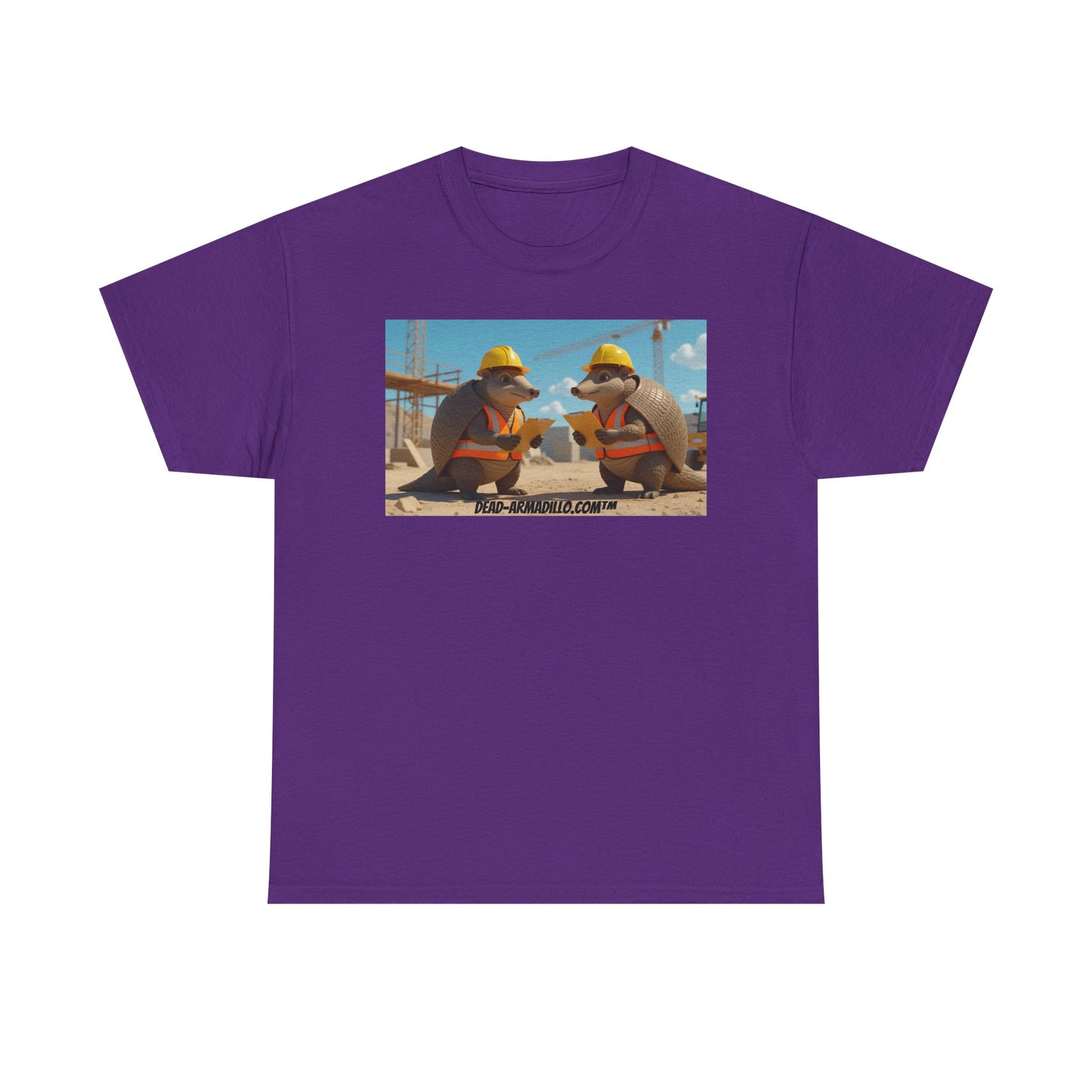 Tribute to the Builders | On the Job Site | Custom made Tees by  Dead-Armadillo.com™ | Hard Working