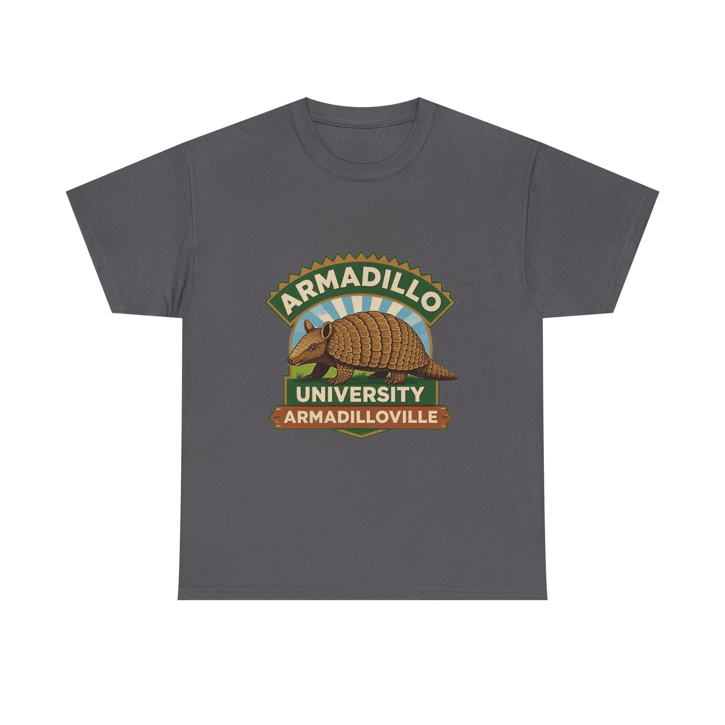 Unisex | Armadillo University Tee | Armadilloville | Custom Armadillo | College Shirt