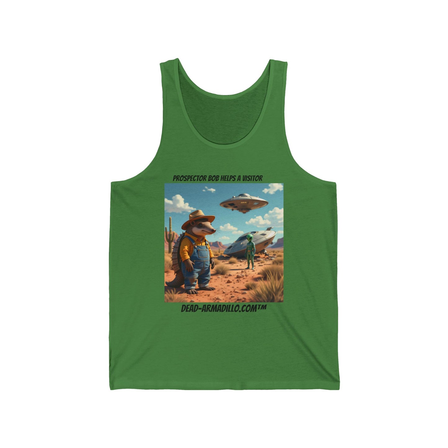 Prospector Bob Helps a Visitor | Tank Top | Bella + Canvas 3480
