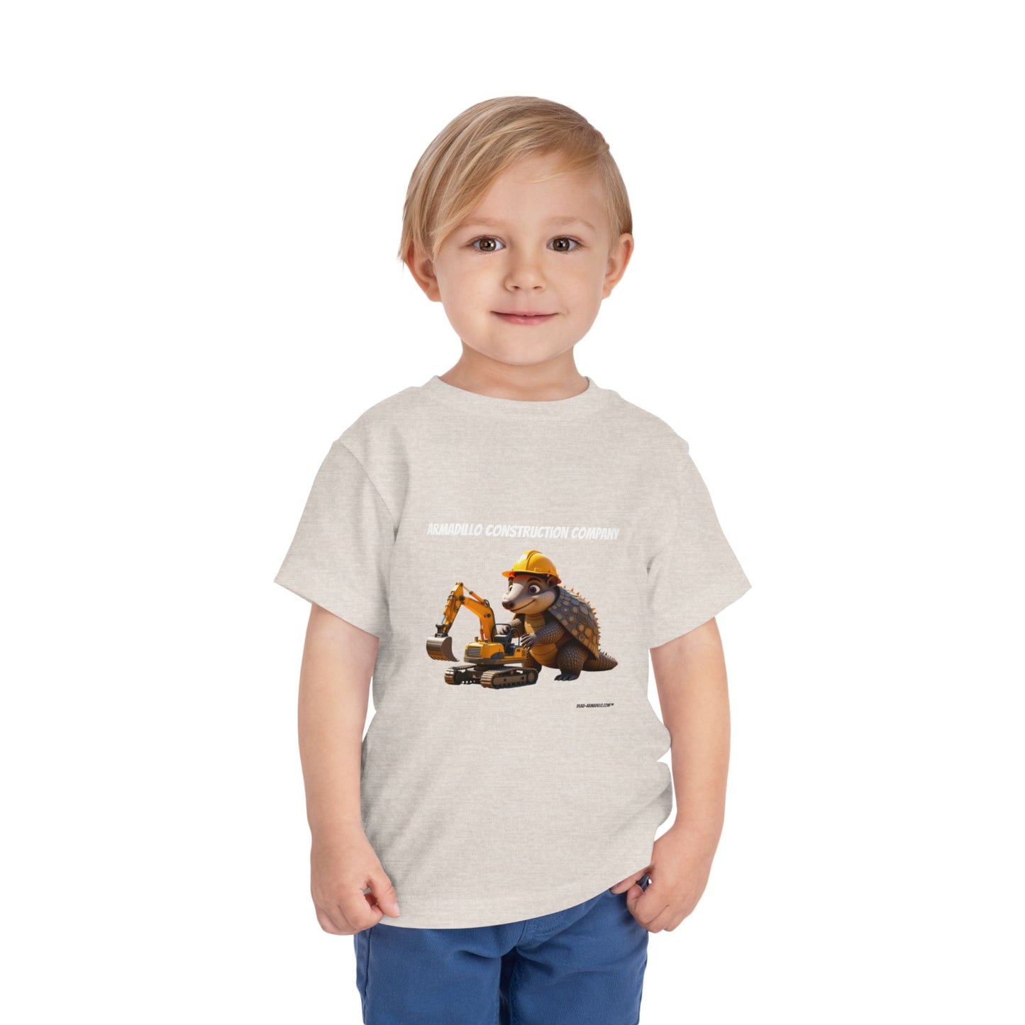 "Dead-Armadillo.com™ | Toddler Tee | Armadillo Construction Crew | Family Matching Collection"