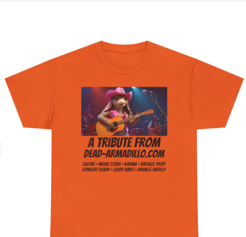 "Armadillo playing the Guitar | Tribute | Karma | Swifties | World Tour | Orange"