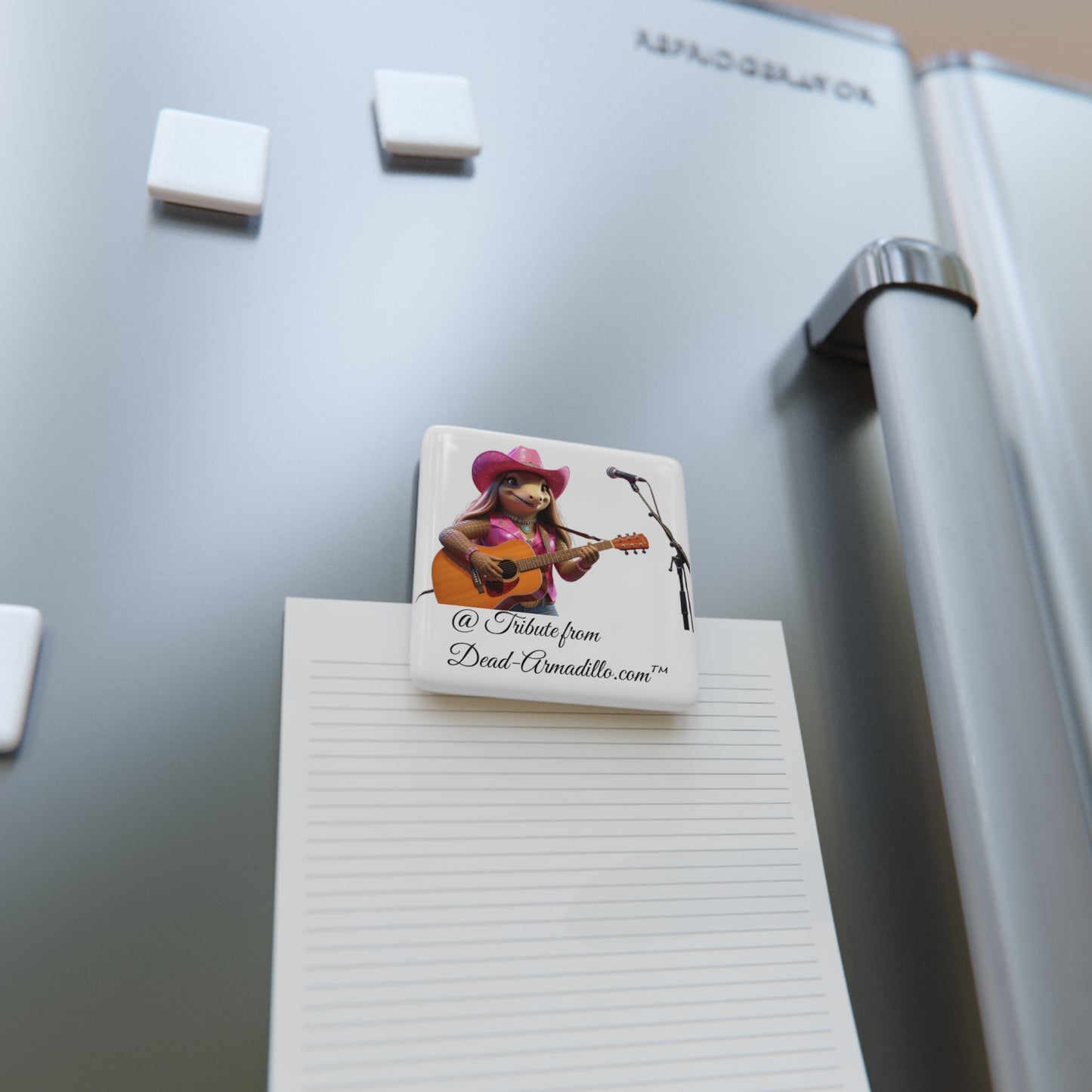 KARMA Movie Launch Tribute Magnet | Dead-Armadillo.com Collectible | Premium Fridge Magnet