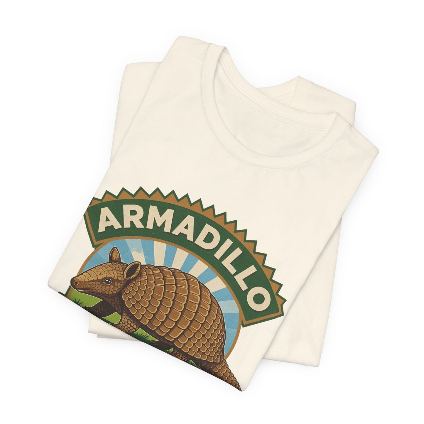 Armadillo University Classic Tee | Premium Bella+Canvas 3001 | ArmadilloStudios.org™