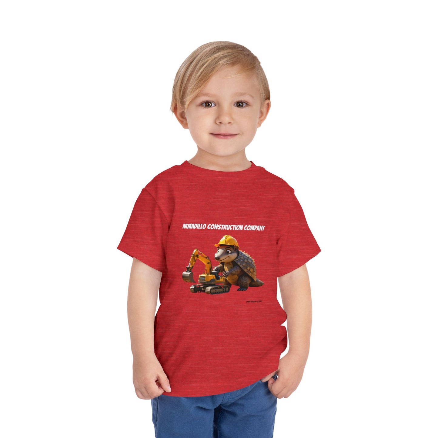"Dead-Armadillo.com™ | Toddler Tee | Armadillo Construction Crew | Family Matching Collection"