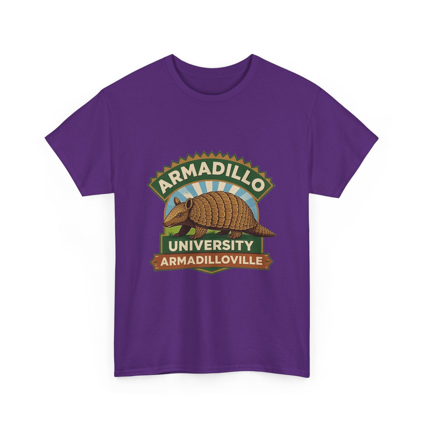 Unisex | Armadillo University Tee | Armadilloville | Custom Armadillo | College Shirt