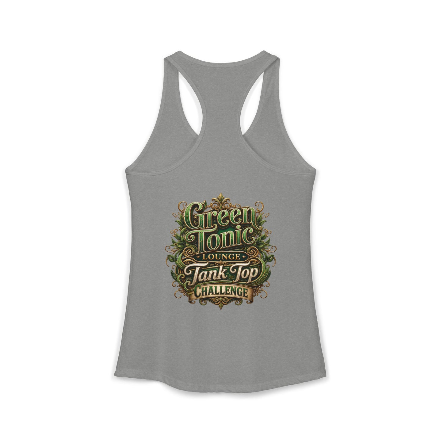 Women's Ideal Racerback Tank |  2 sided image Armadillo Studios™