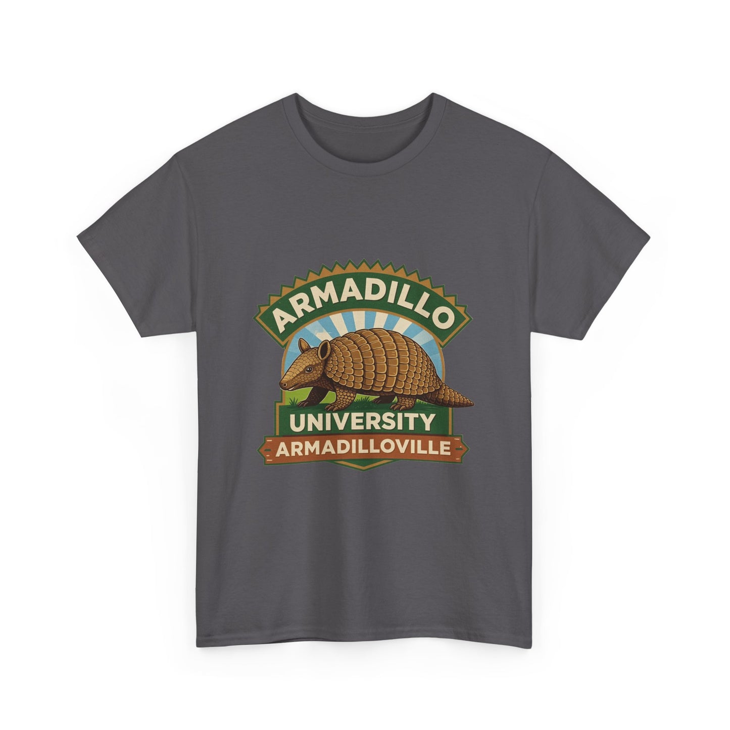 Unisex | Armadillo University Tee | Armadilloville | Custom Armadillo | College Shirt
