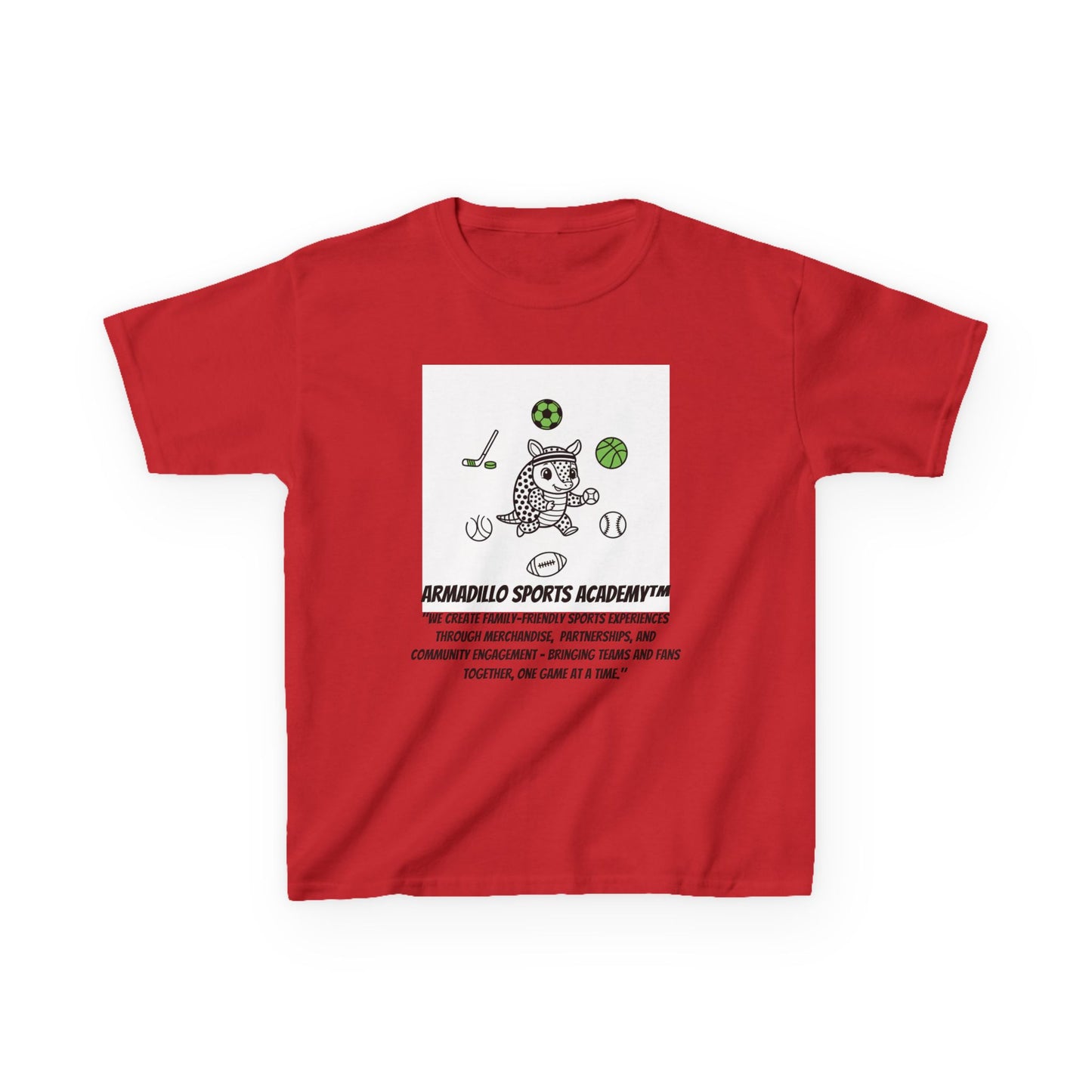 Kids Tee — "Future Star" Armadillo Sports Academy Youth T-Shirt