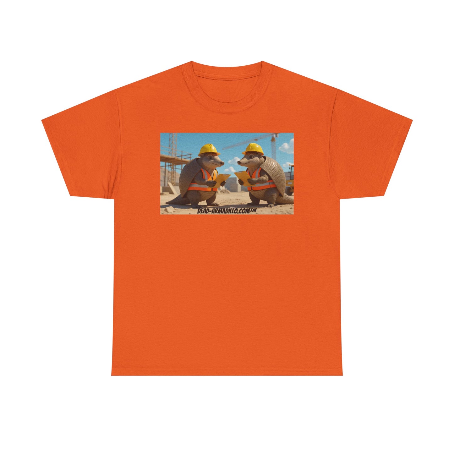 Tribute to the Builders | On the Job Site | Custom made Tees by  Dead-Armadillo.com™ | Hard Working
