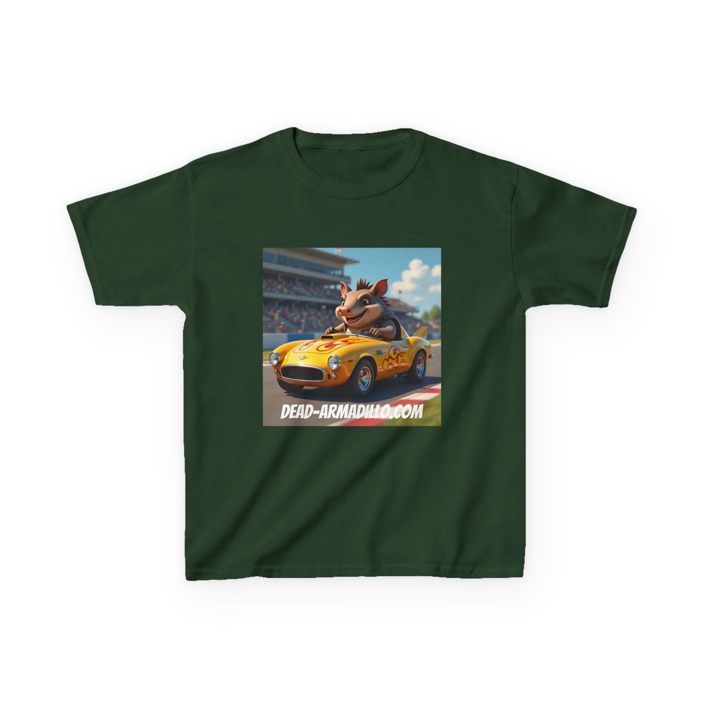 Kids Racing Car Tee | Armadillo Driver |