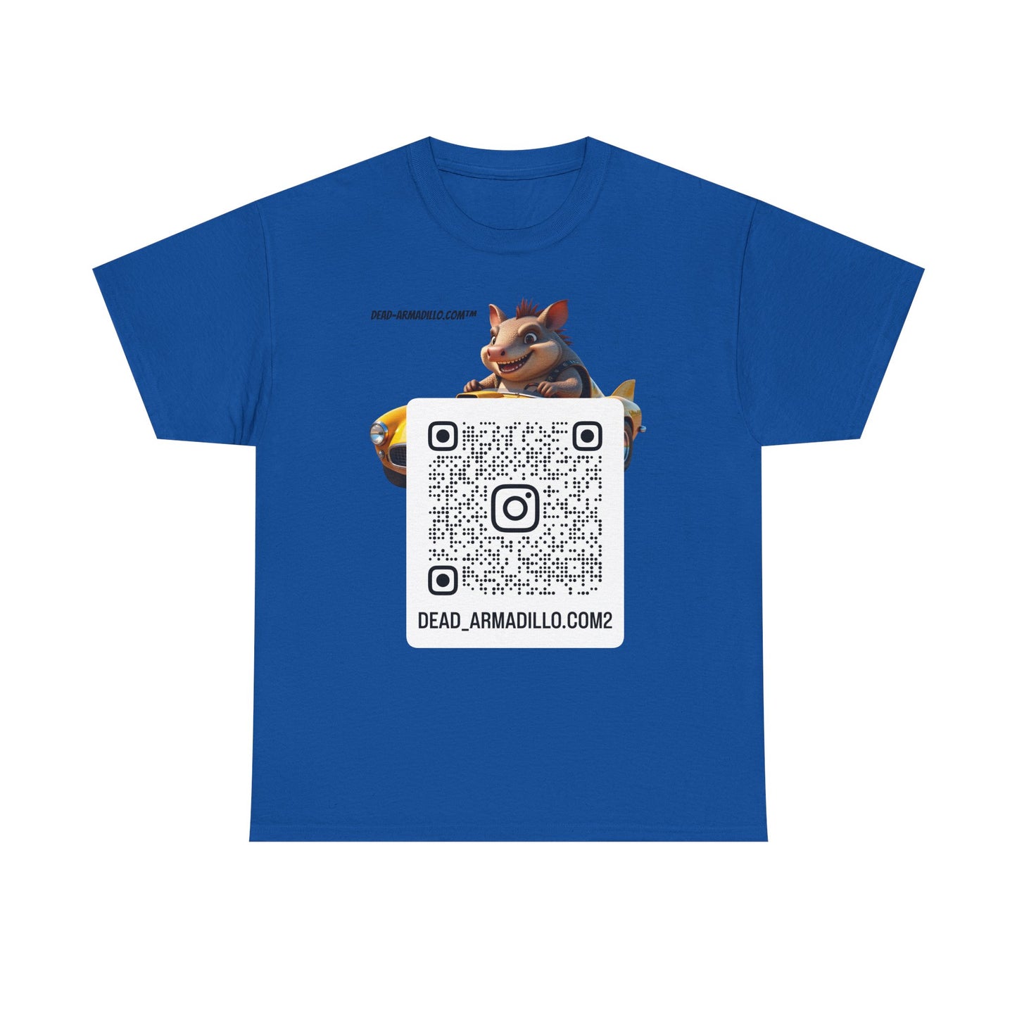 Dead-Armadillo.com™ | Unique Race Day Apparel | Funny Graphic | Cotton Shirt for Car Lovers