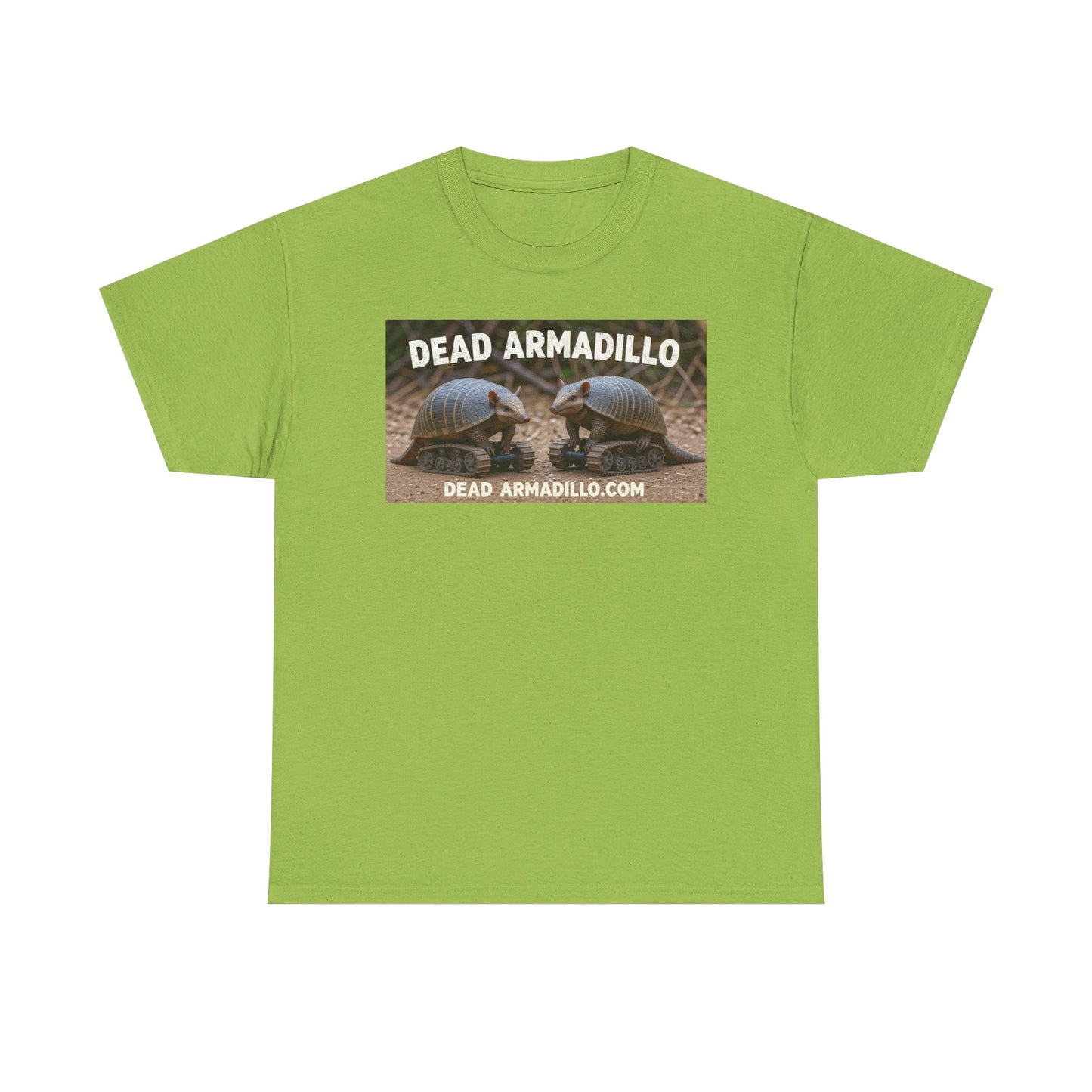 Unisex Funny Dead Armadillo Tee | Perfect for Animal Lovers | Casual Wear | Graphic Tee | Gift for Friends| Humorous T-Shirt |  Dead-Armadillo.com™