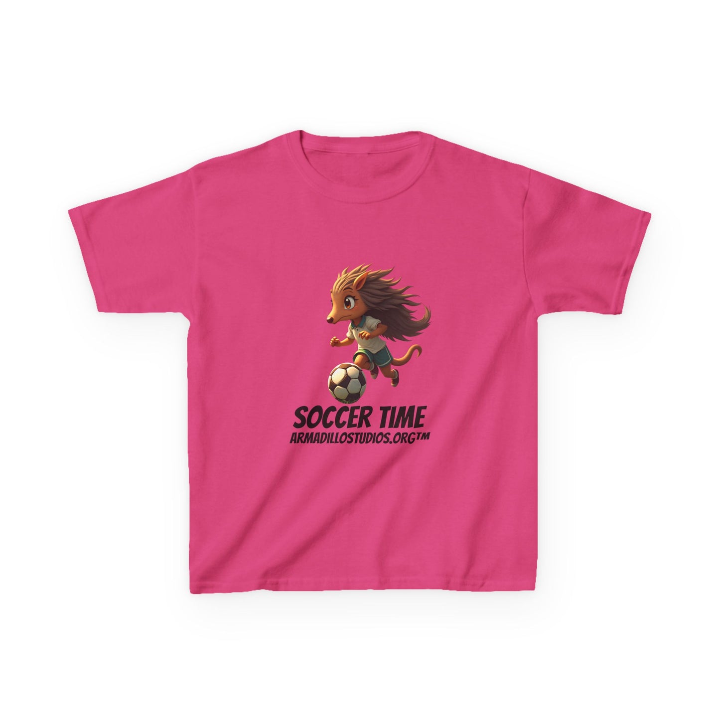 Kids Soccer | Armadillo themed | T-Shirt for Boys & Girls