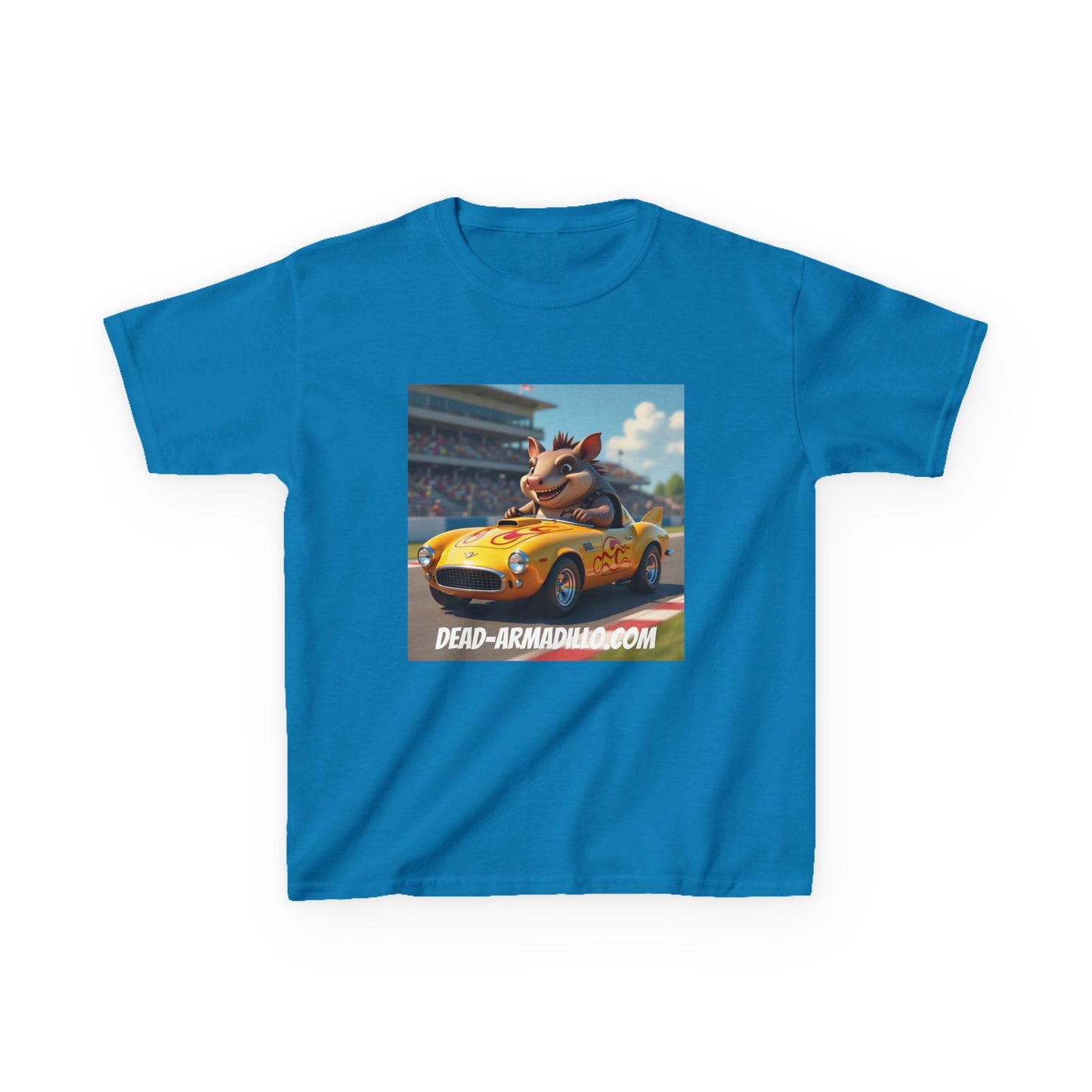 Kids Racing Car Tee | Armadillo Driver |