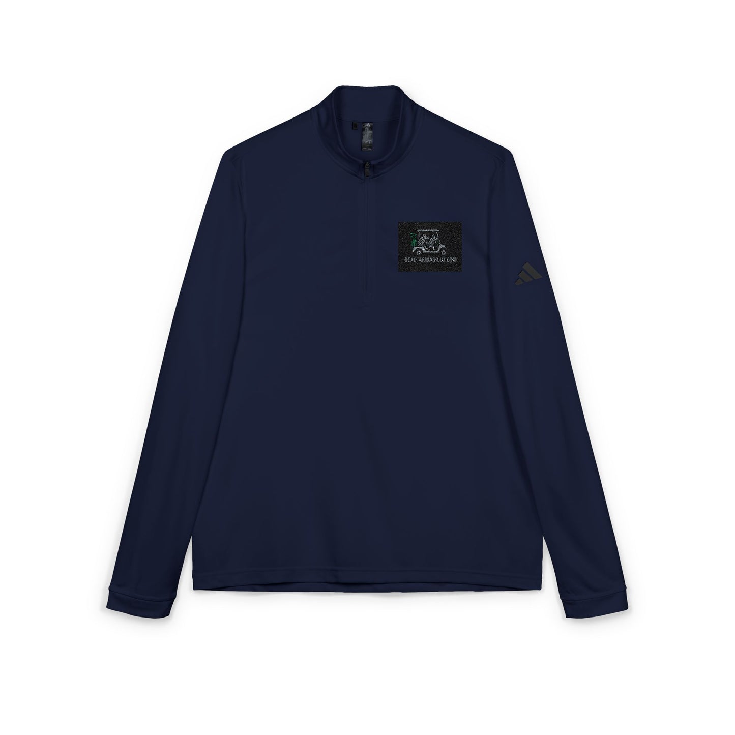 Quarter-Zip Pullover Men's | Adidas A401 | Custom Embroidered | Golf Themed
