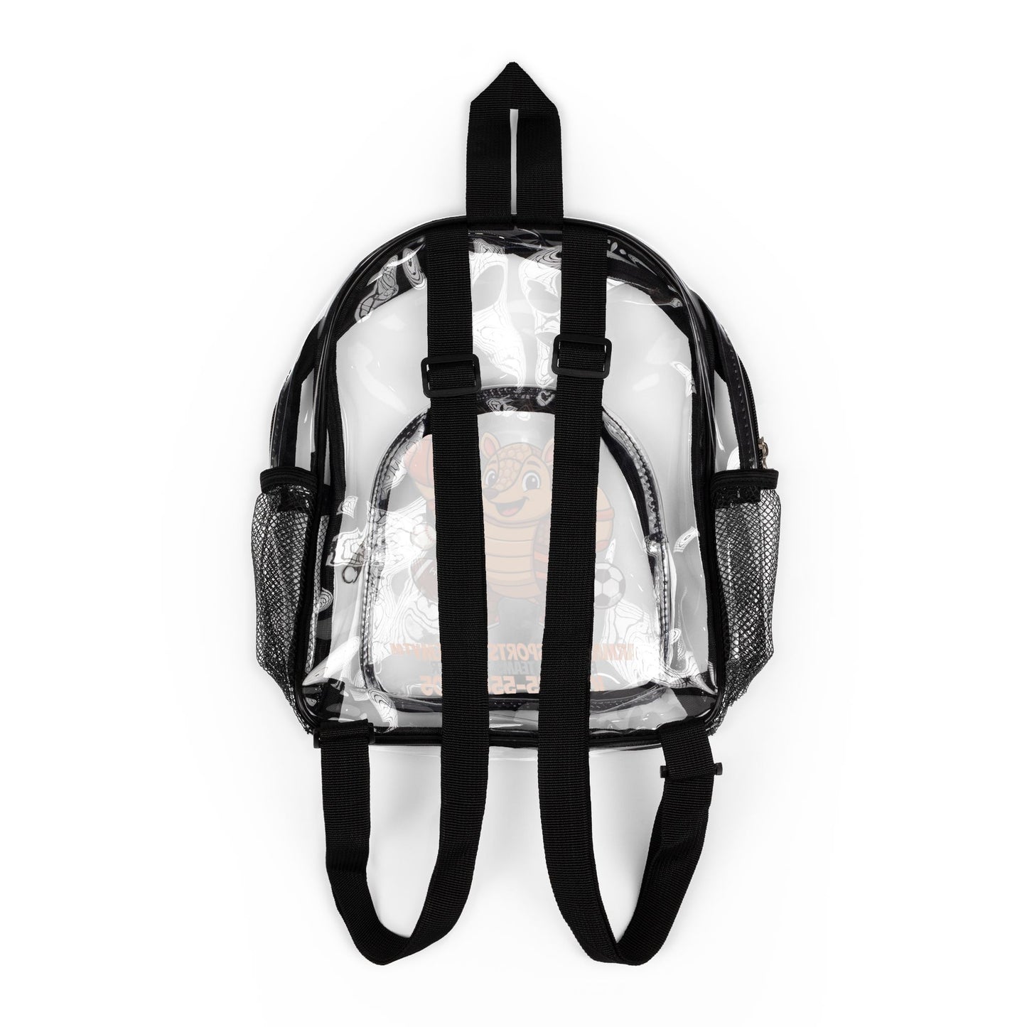Kids | Clear Stadium Backpack | Kids Sports Mascot | Clear School Backpack