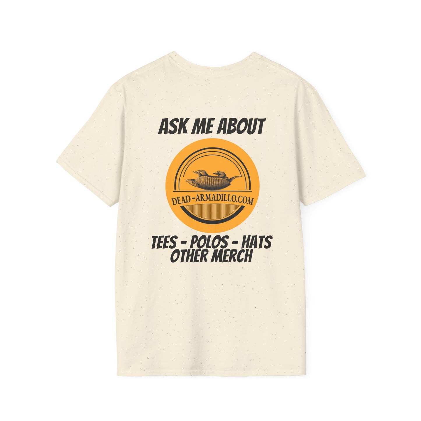 Dead-Armadillo.com Logo T-Shirt — Ask About our Merch