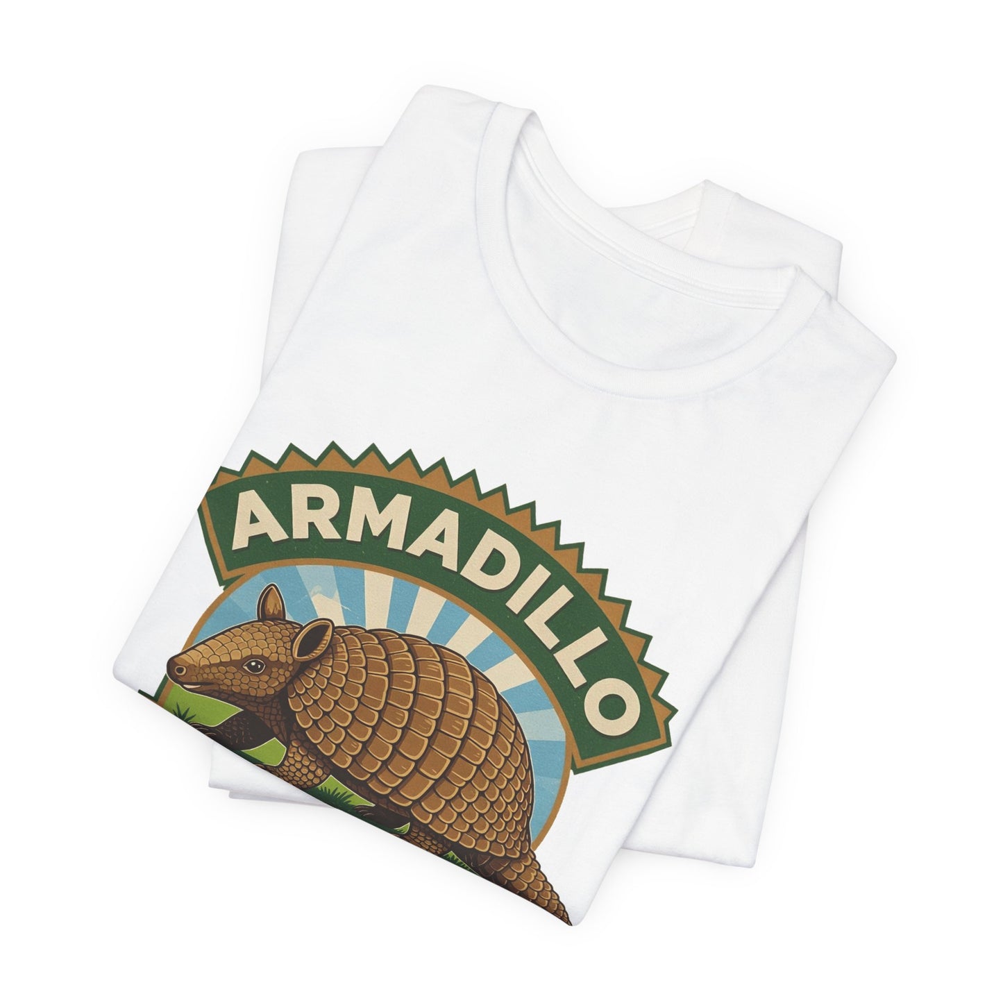 Armadillo University Classic Tee | Premium Bella+Canvas 3001 | ArmadilloStudios.org™