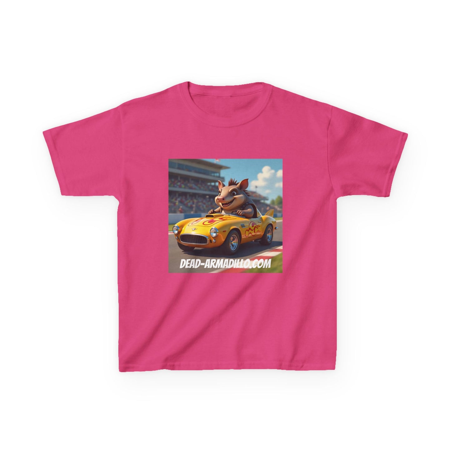 Kids Racing Car Tee | Armadillo Driver |